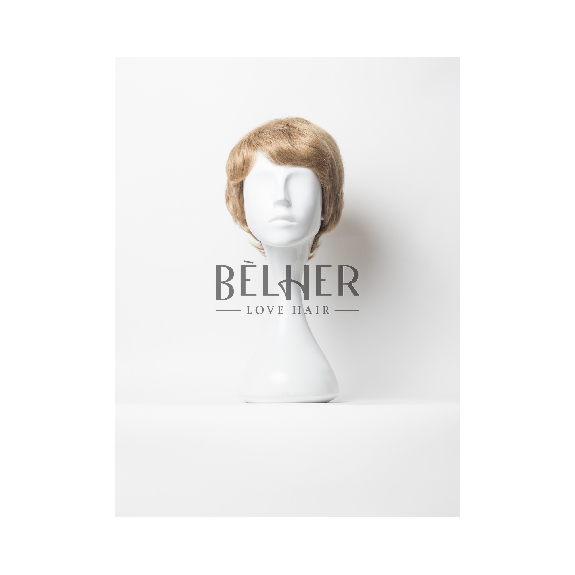 Peruca naturala ela mix blond auriu