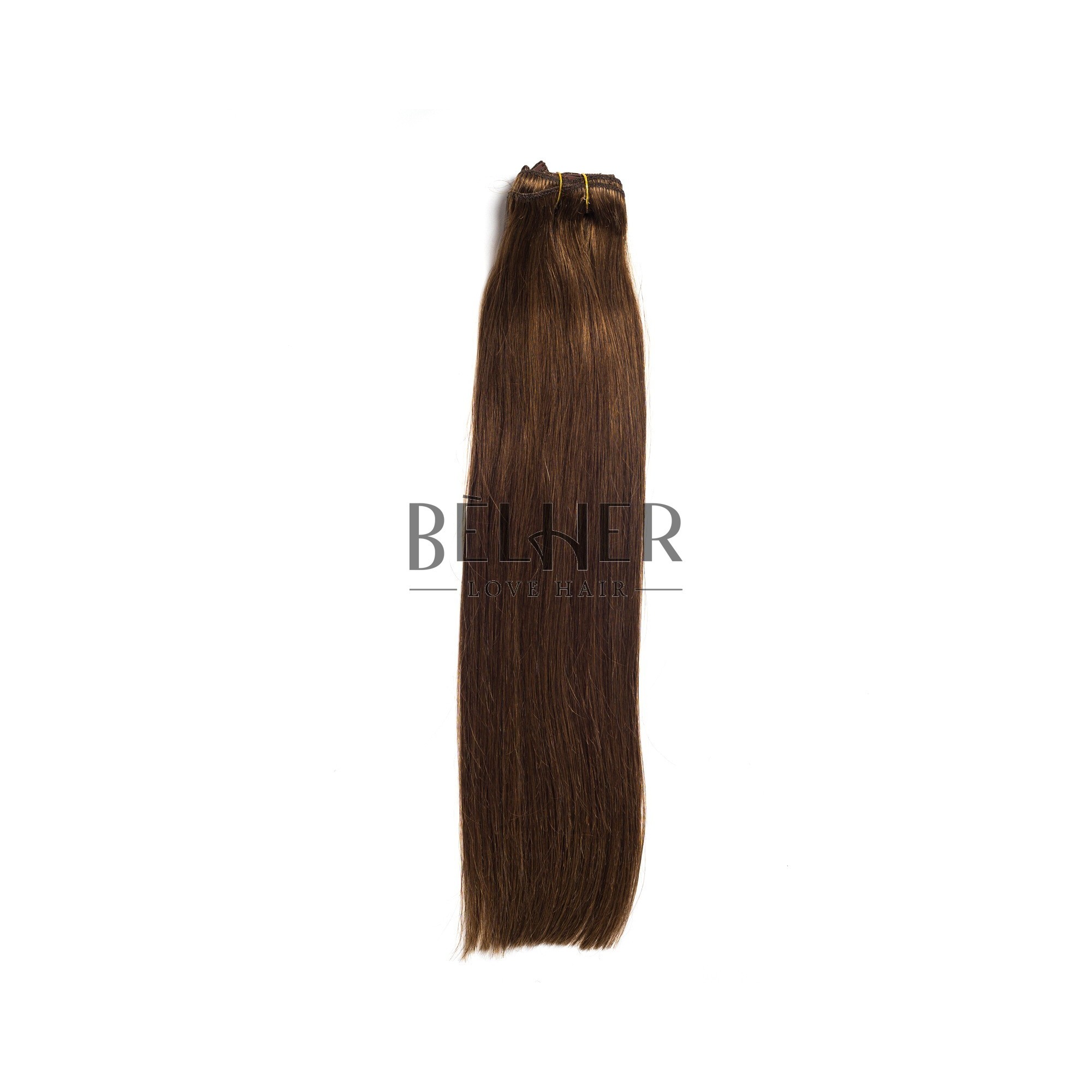 Extensii clip-on premium saten natural
