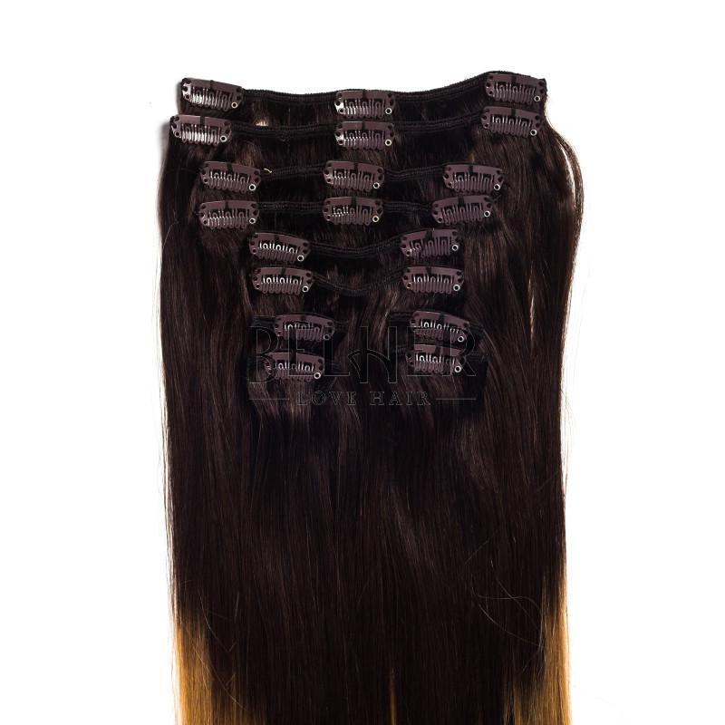 Ombre Ciocolatiu/Blond Miere Clip-On Premium Ombre Ciocolatiu/Blond Miere Clip-On Premium