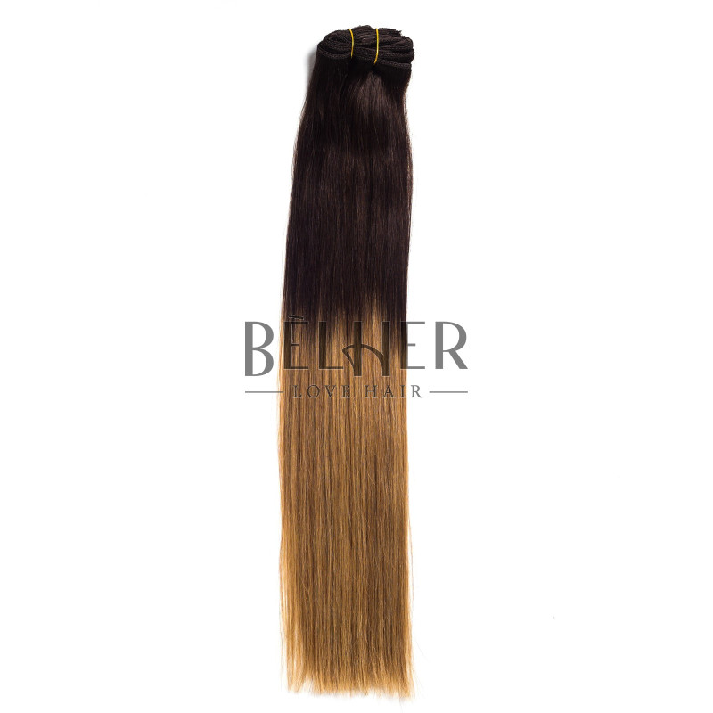 Ombre Saten/Blond Aluna Clip-On Premium