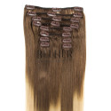 Ombre Saten Natural/Blond Clip-On Premium