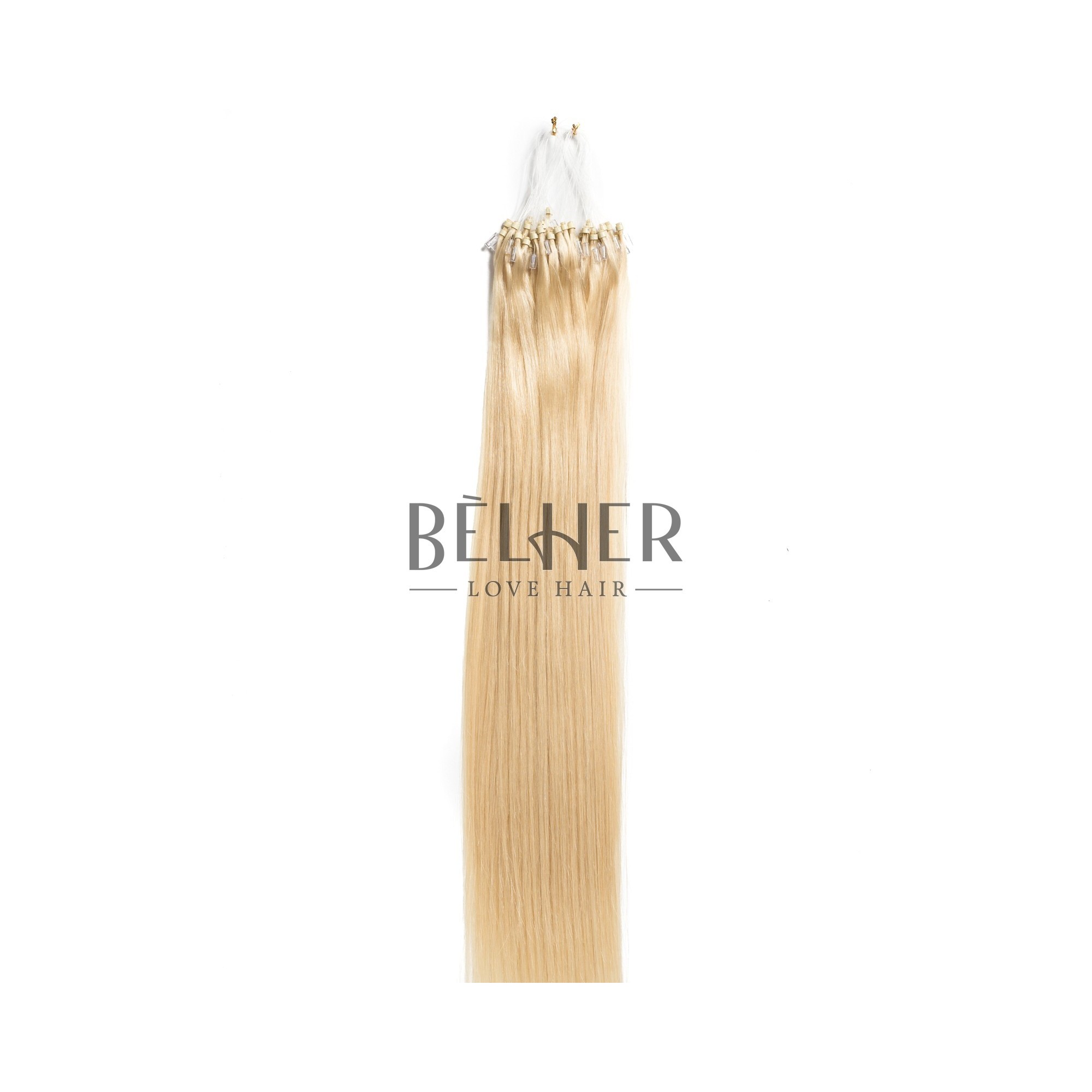 Extensii microring premium blond deschis