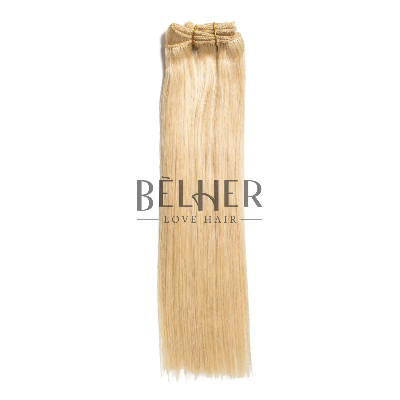 Blond Deschis Auriu Clip-On Premium