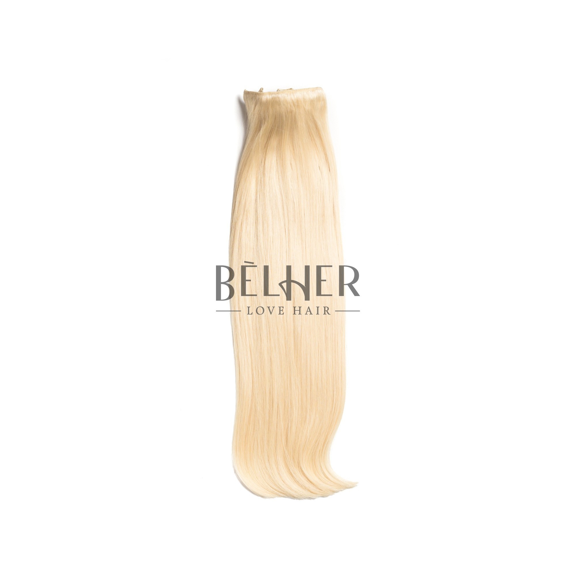 Extensii Clip-On Deluxe Blond Platinat