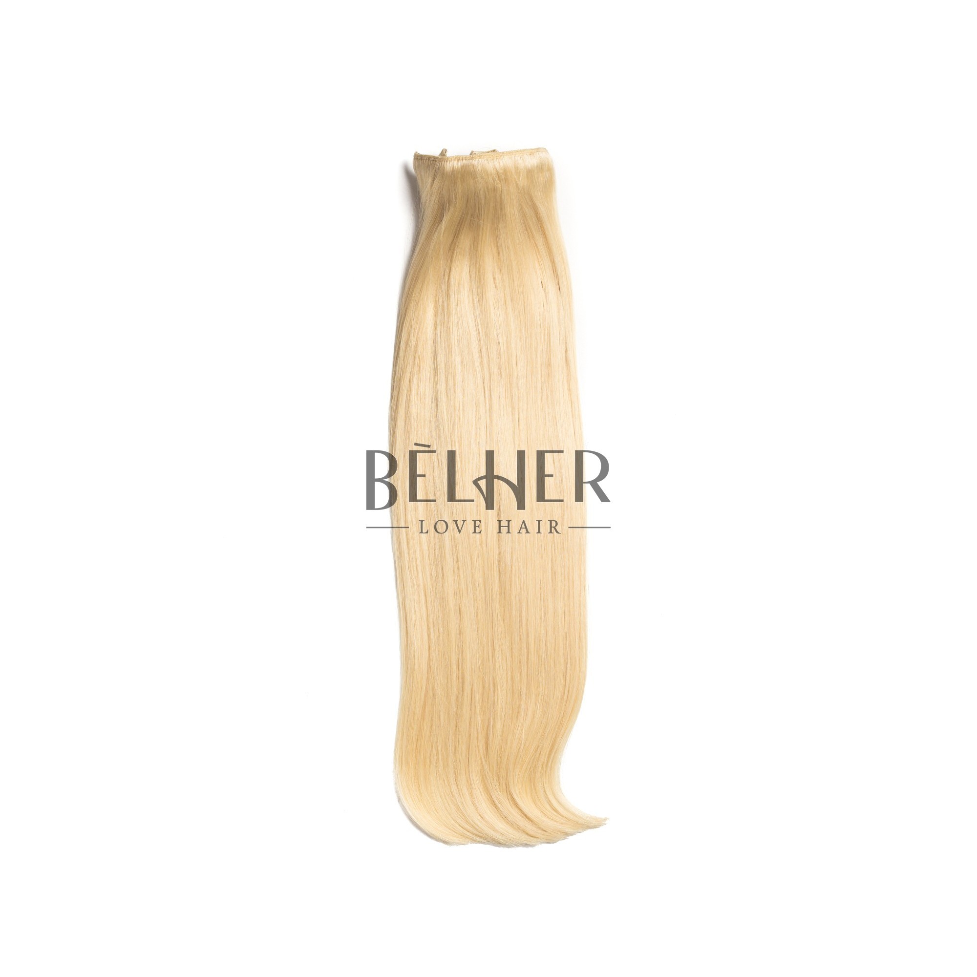 Extensii clip-on deluxe blond deschis