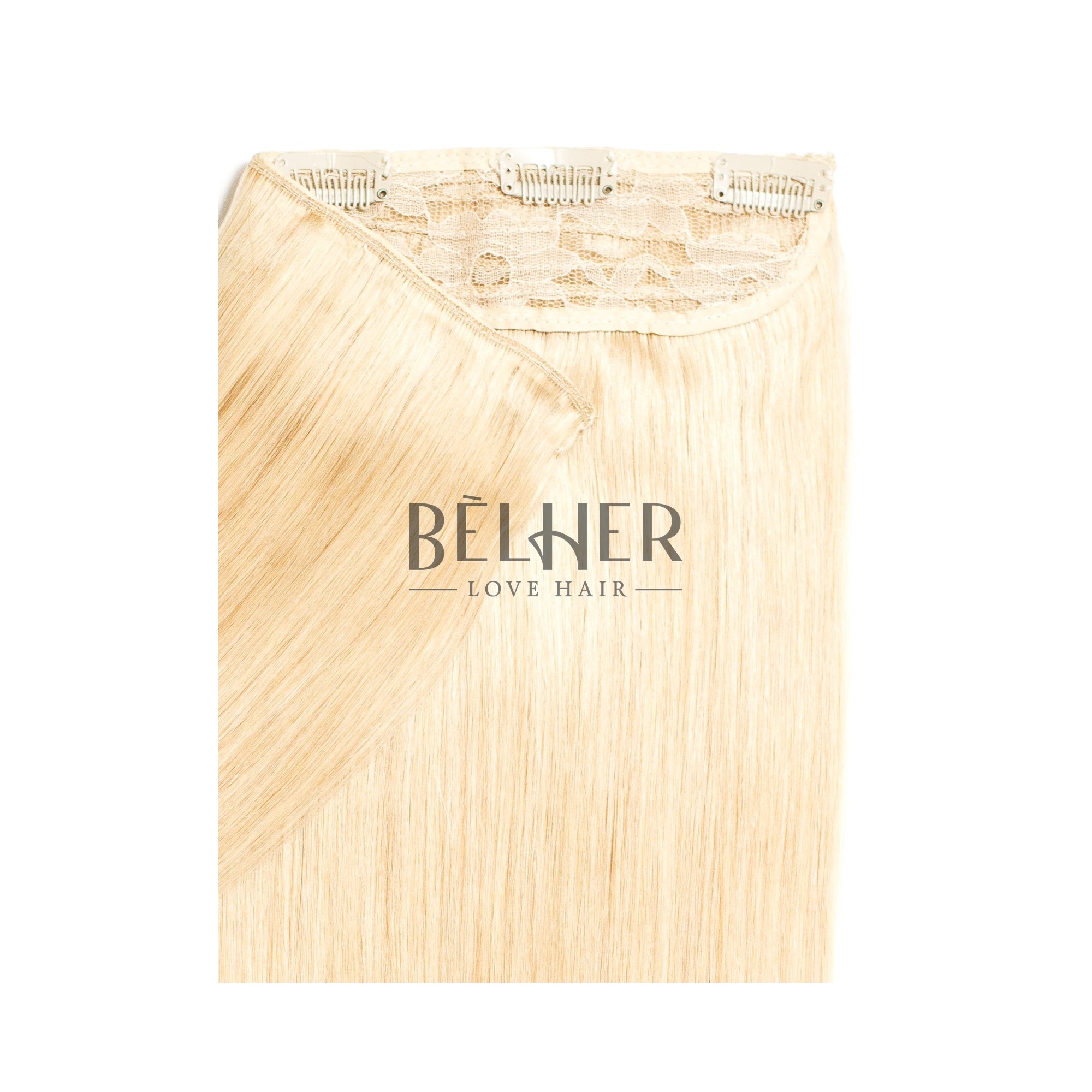 Tresa clip-on deluxe blond deschis