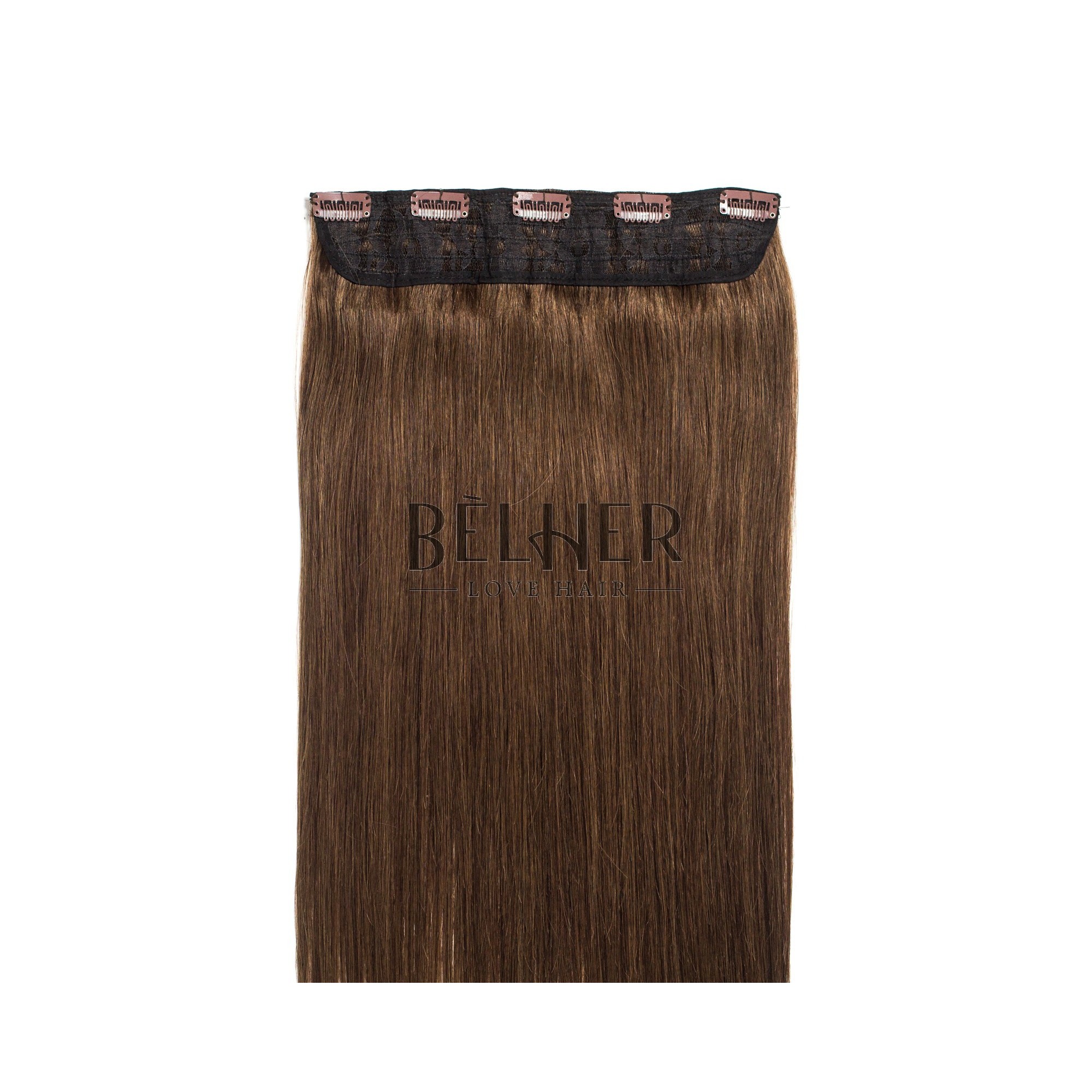 Tresa clip-on premium saten natural