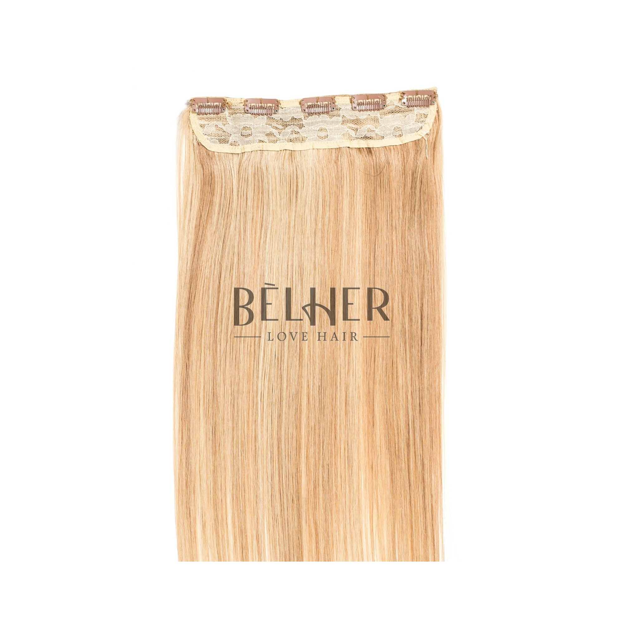 Tresa clip-on premium mix blond auriu