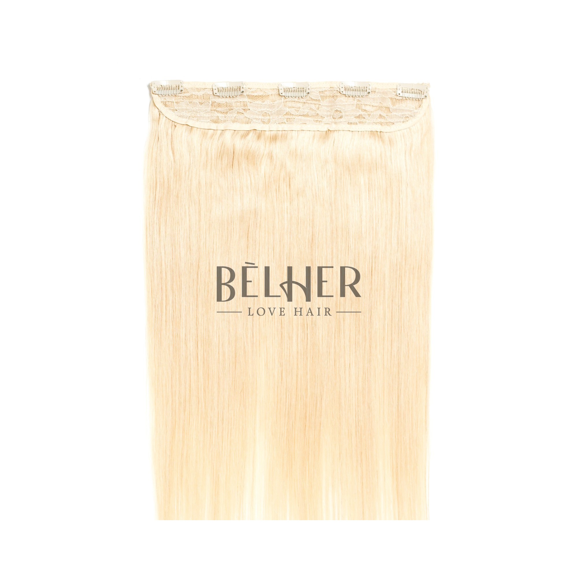 Tresa clip-on premium blond deschis