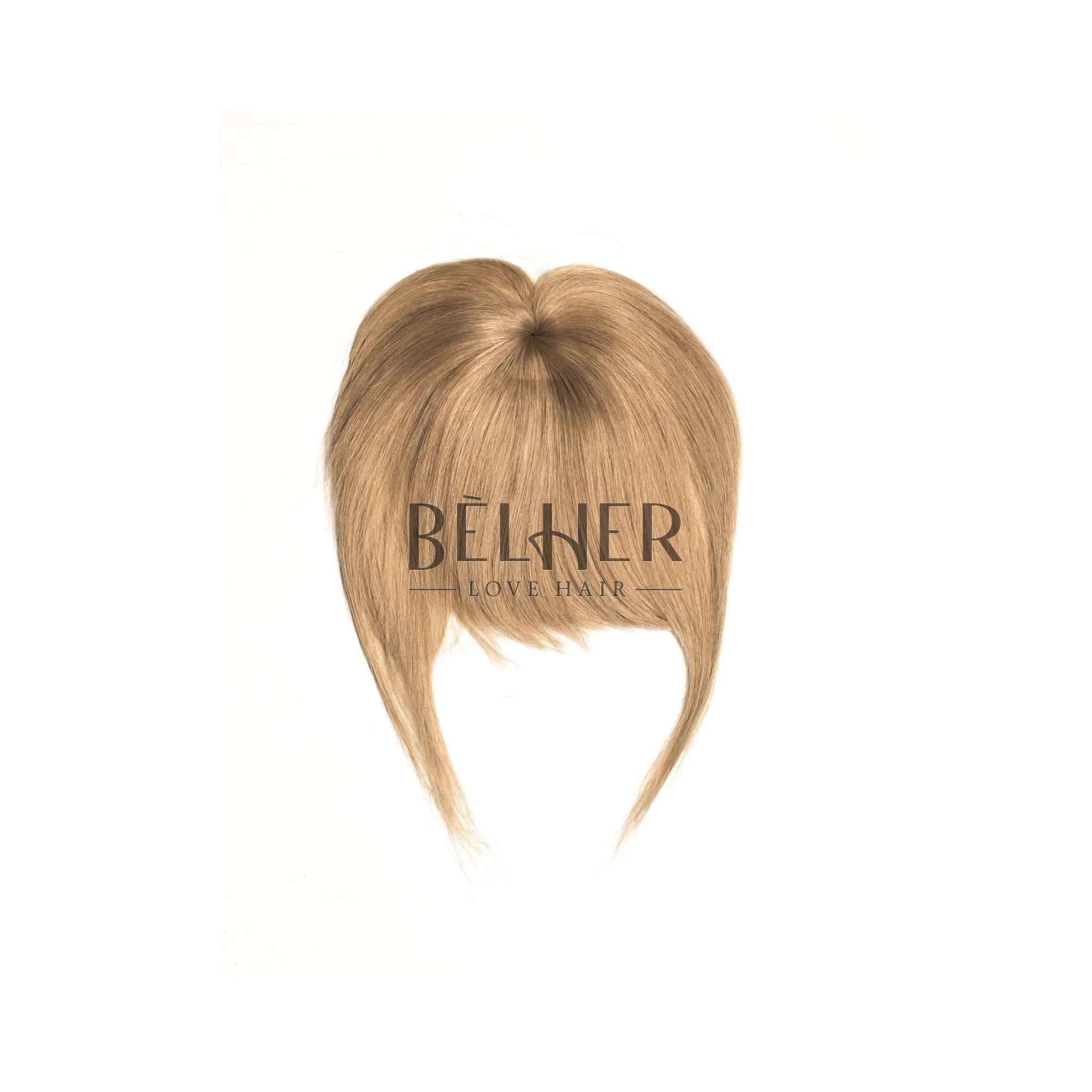 Breton natural cu calota blond cenusiu