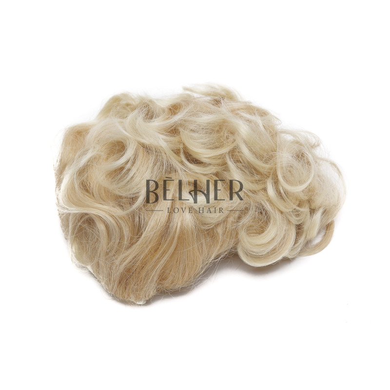 Blond Auriu Coc Bucle