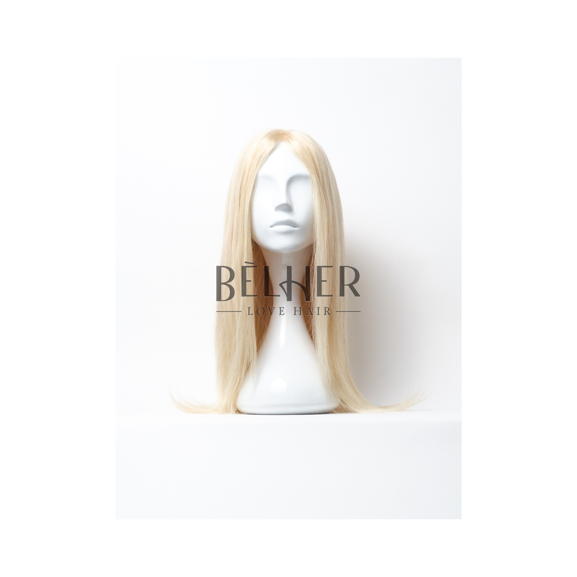 Peruca naturala eliza blond bej