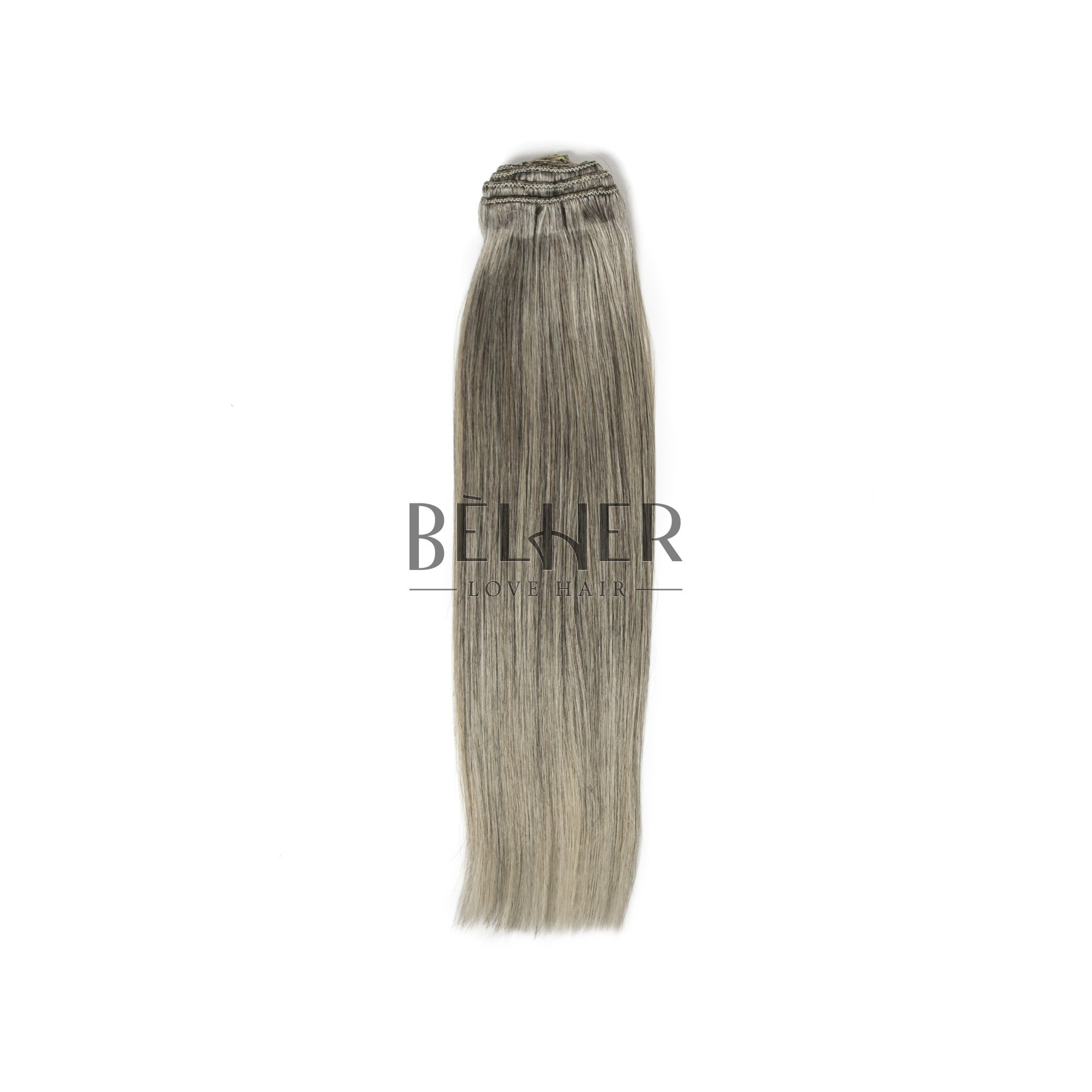 Extensii clip-on premium grey