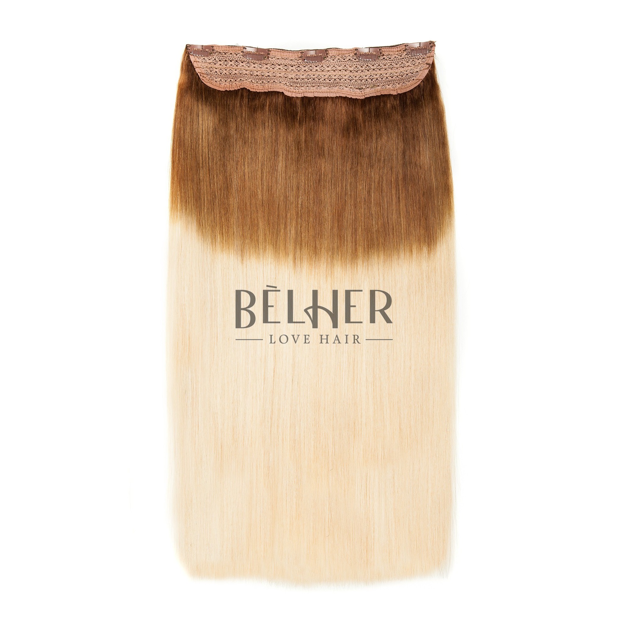 Tresa clip-on vip ombre saten natural/blond