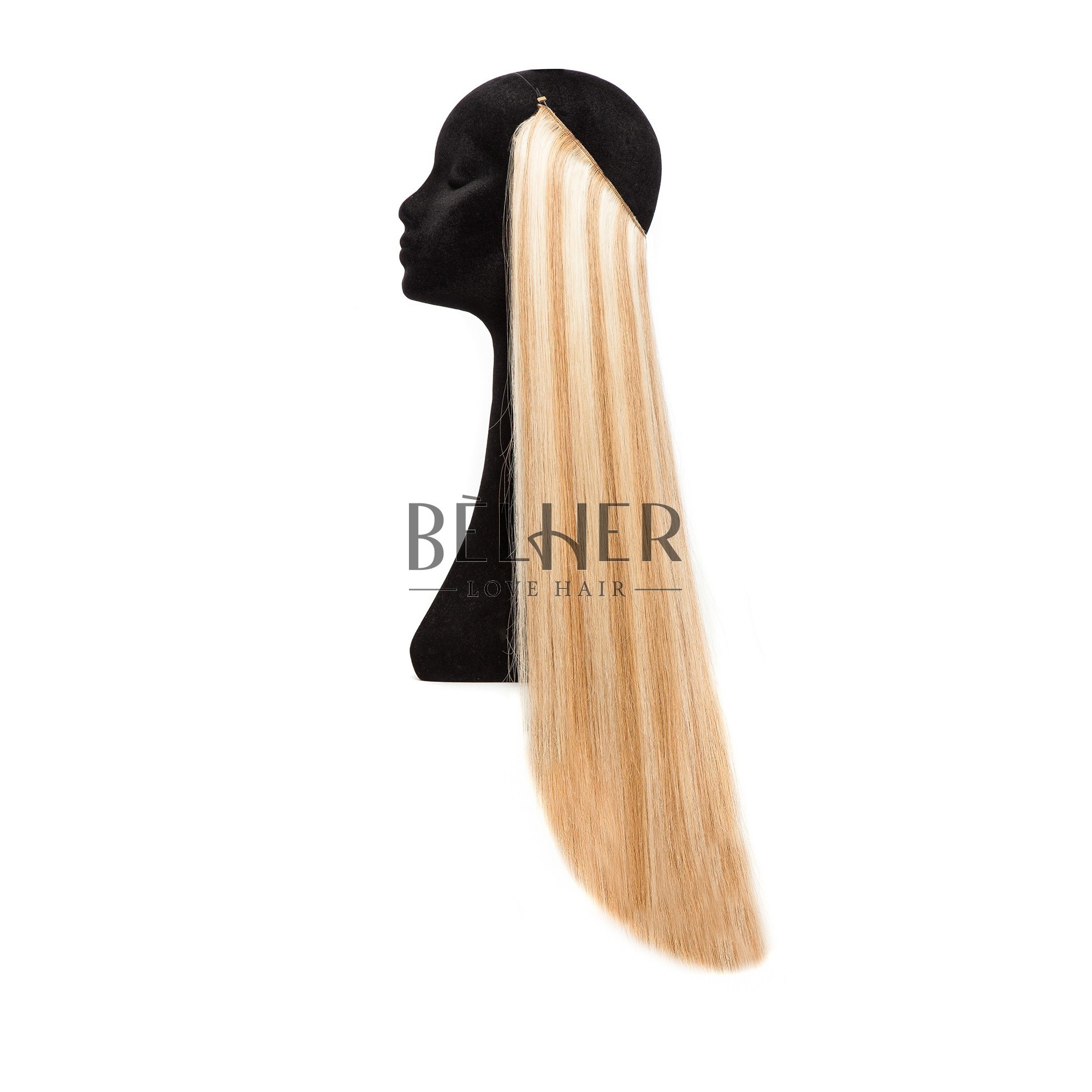 Extensii flip-in deluxe mix blond auriu
