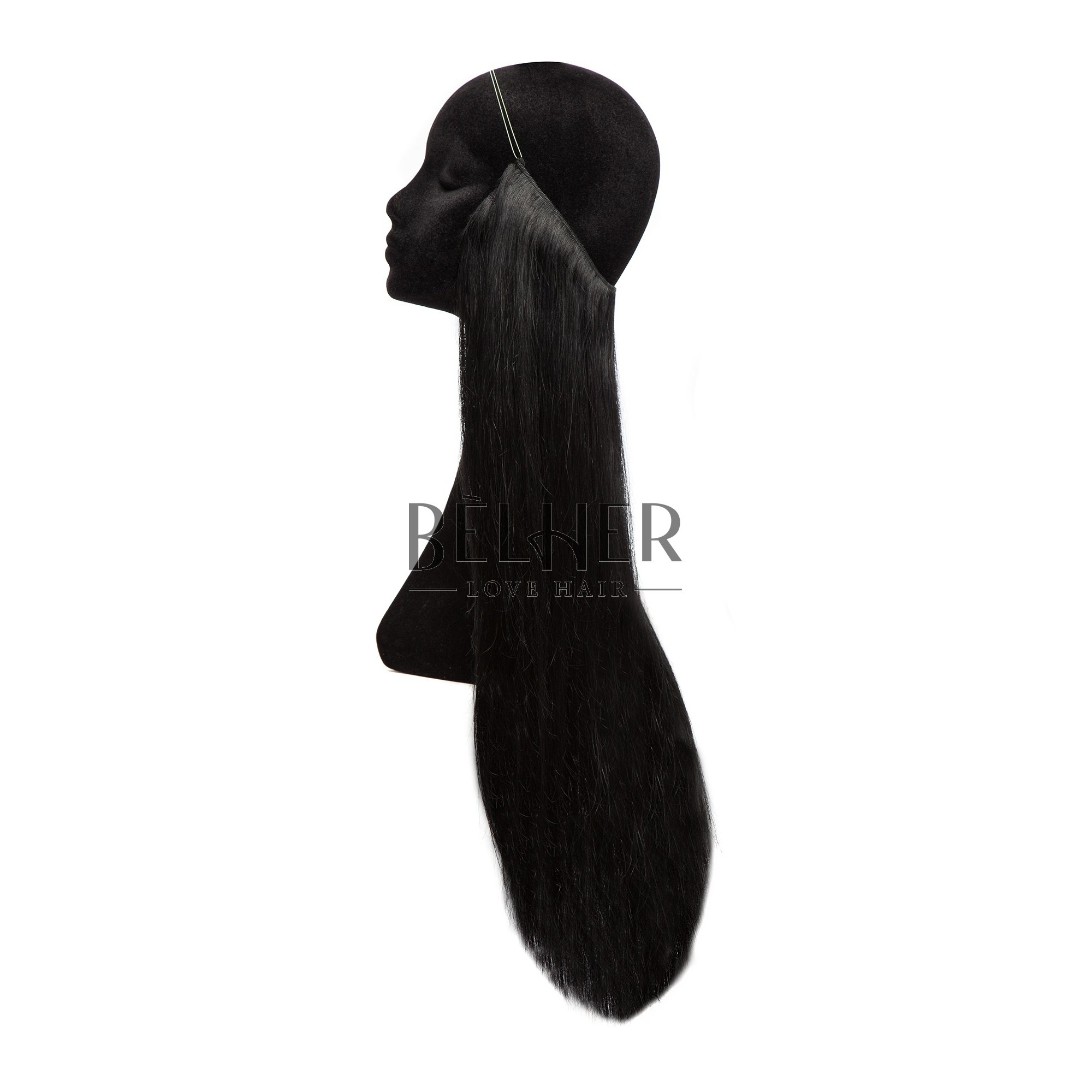 Extensii flip-in deluxe negru intens