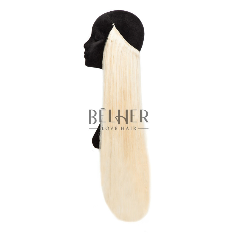 Extensii Flip-in Deluxe Blond Platinat