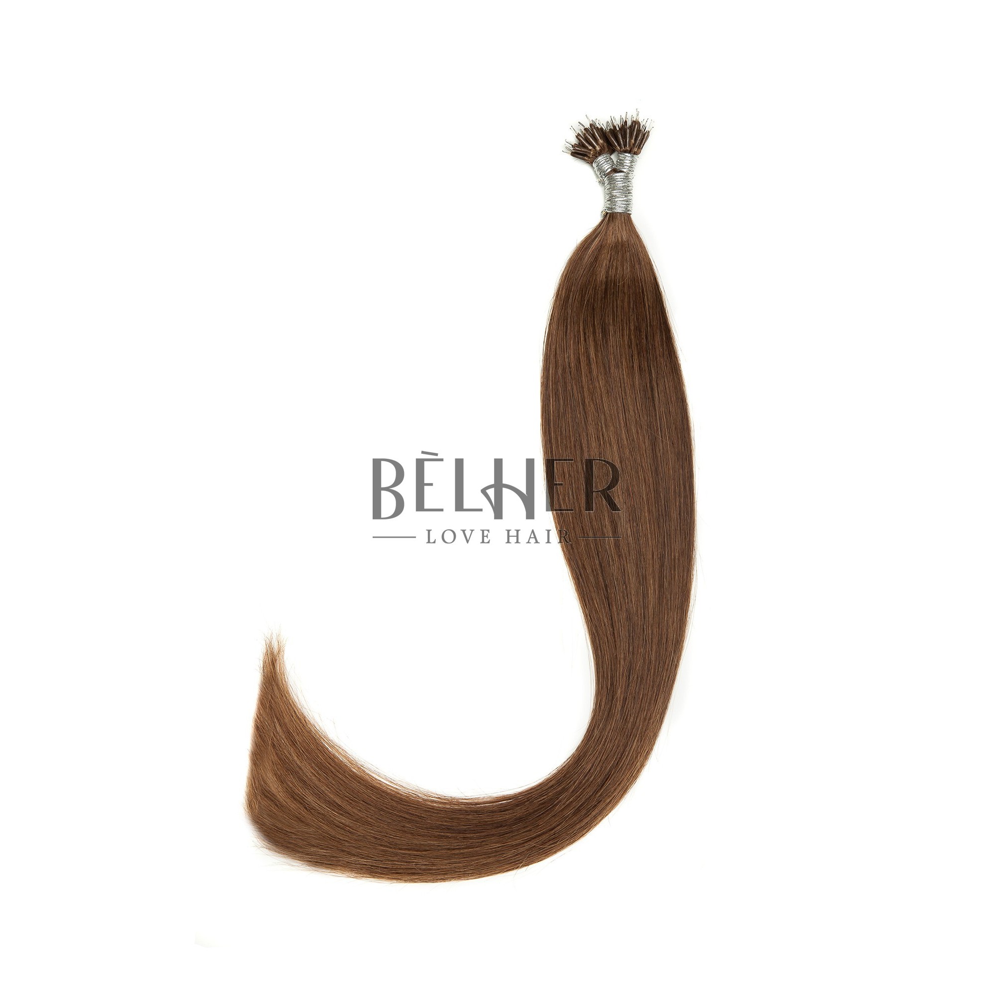 Extensii nano-ring saten natural