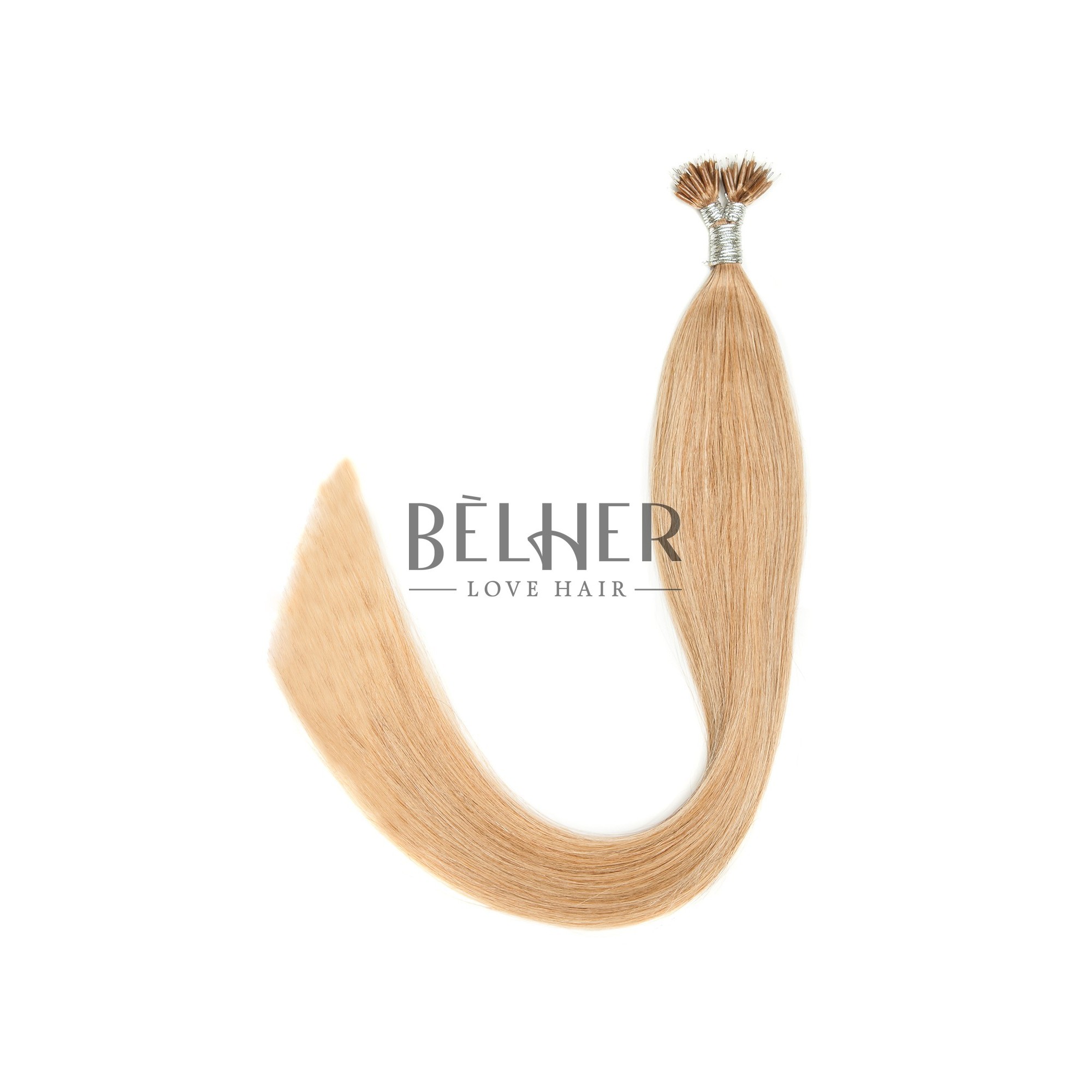 Extensii nano-ring blond aluna