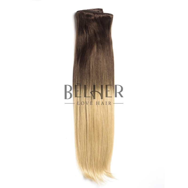 Ombre Saten Natural/Blond Clip-On Deluxe