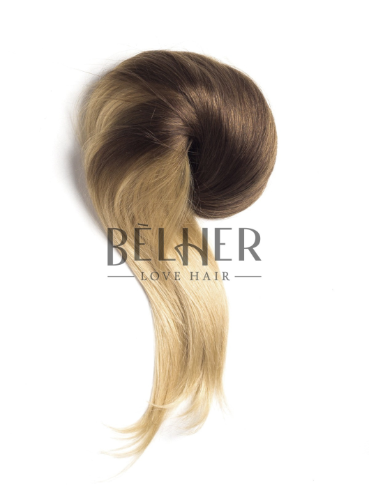 Ombre Saten Natural/Blond Clip-On Deluxe
