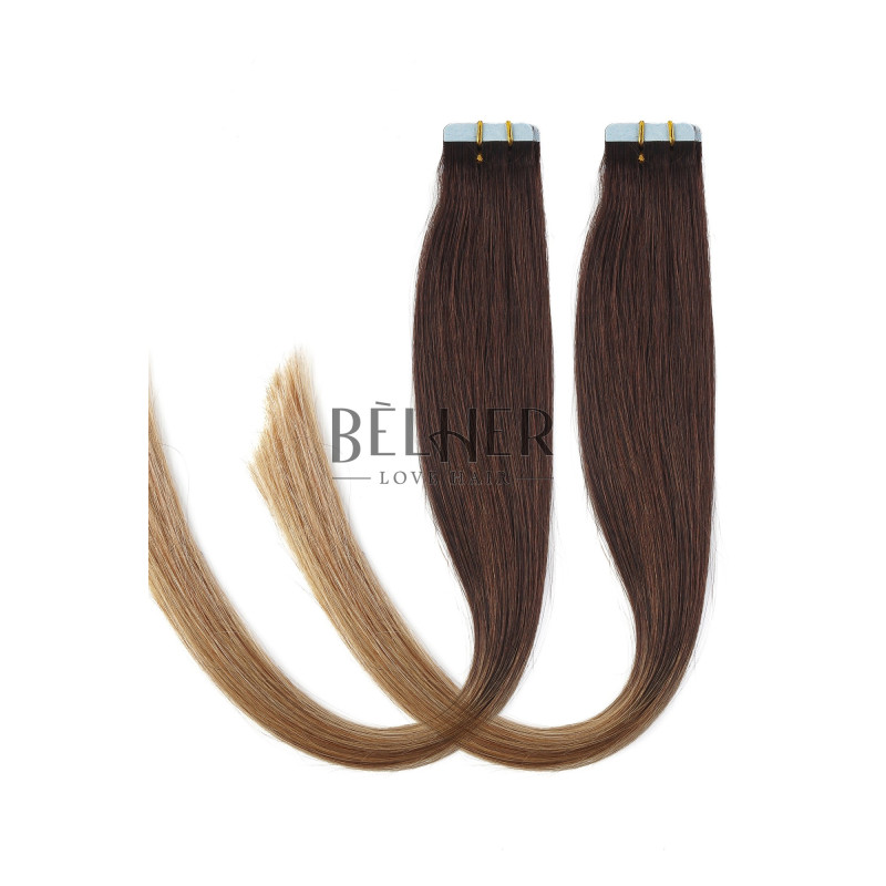 Ombre Saten Inchis Tape-In VIP Ombre Saten Inchis Tape-In VIP
