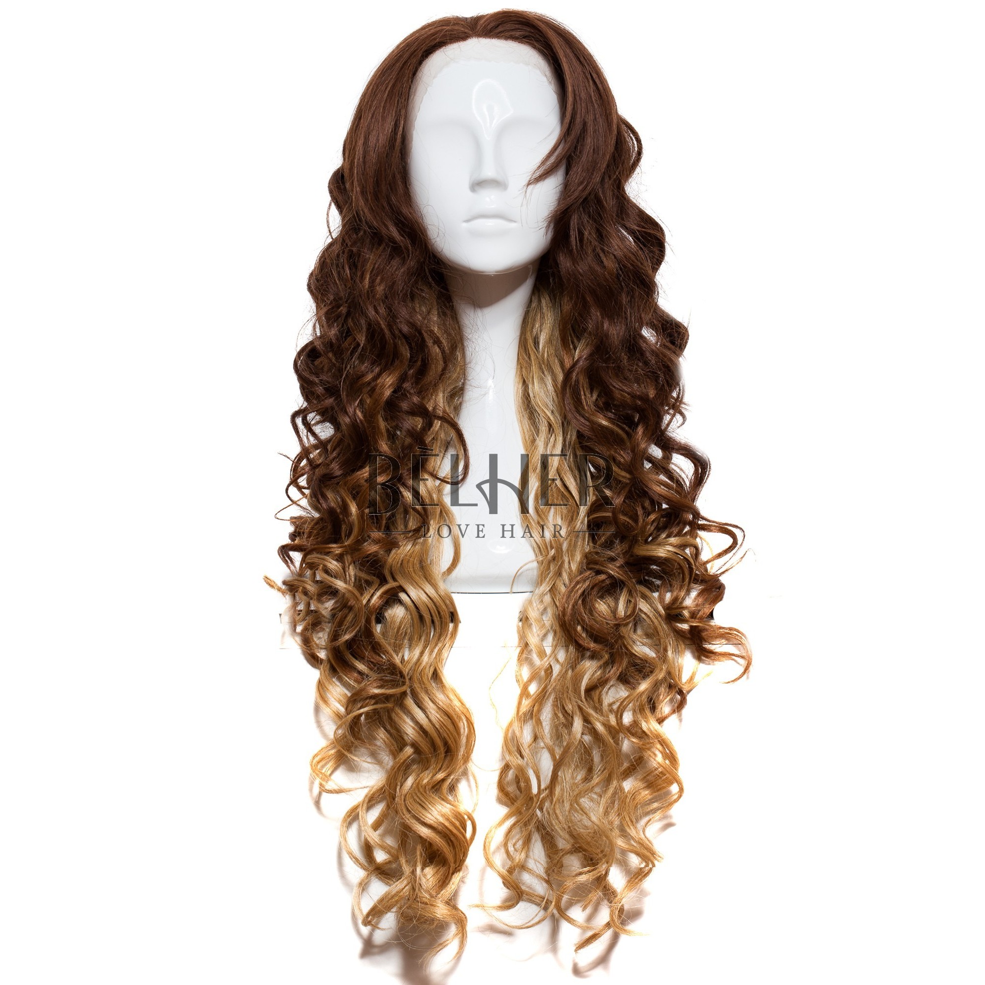 Peruca fathia caramel-blond