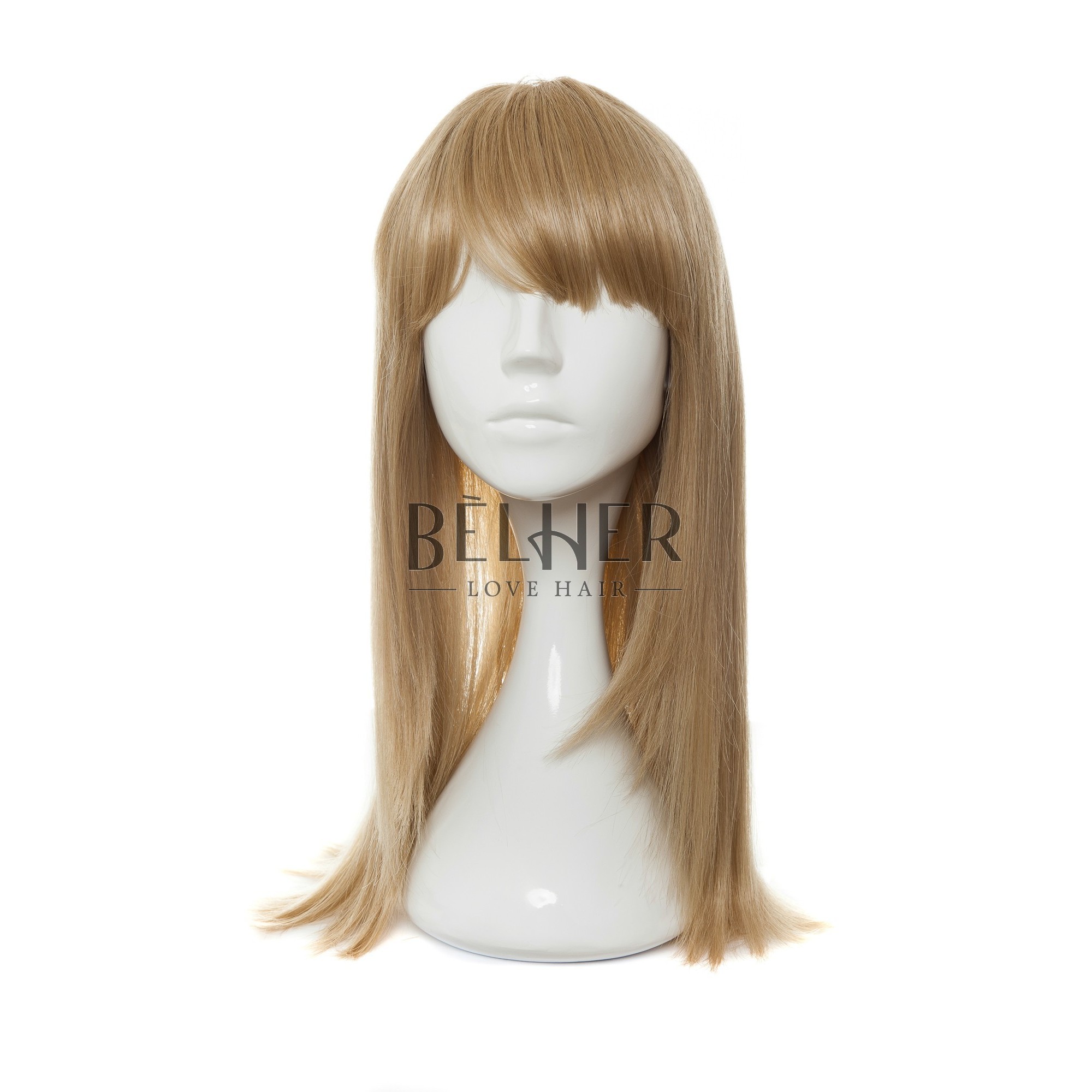 Peruca naturala lara mix blond cenusiu