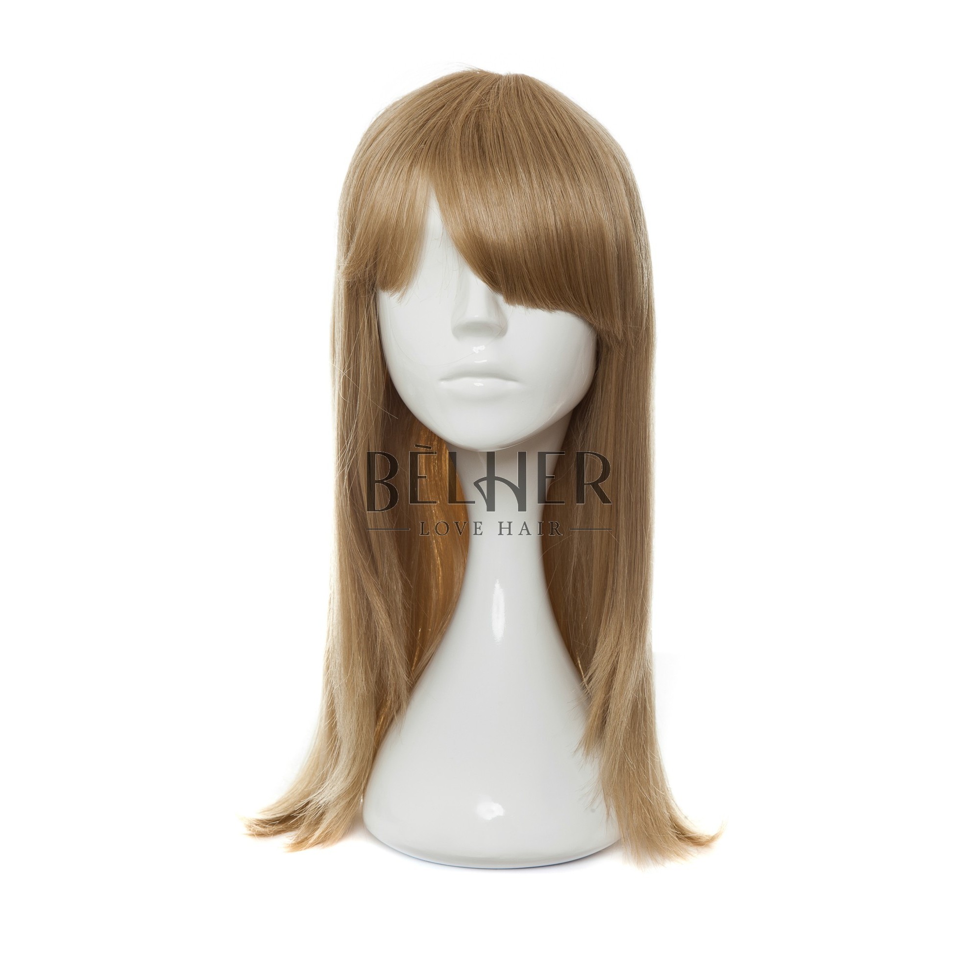 Peruca naturala lara blond cenusiu