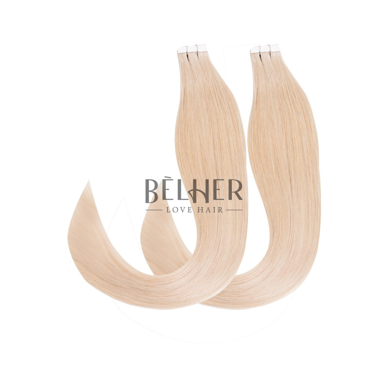 Extensii Tape-On VIP Blond Argintiu Extensii Tape-On VIP Blond Argintiu