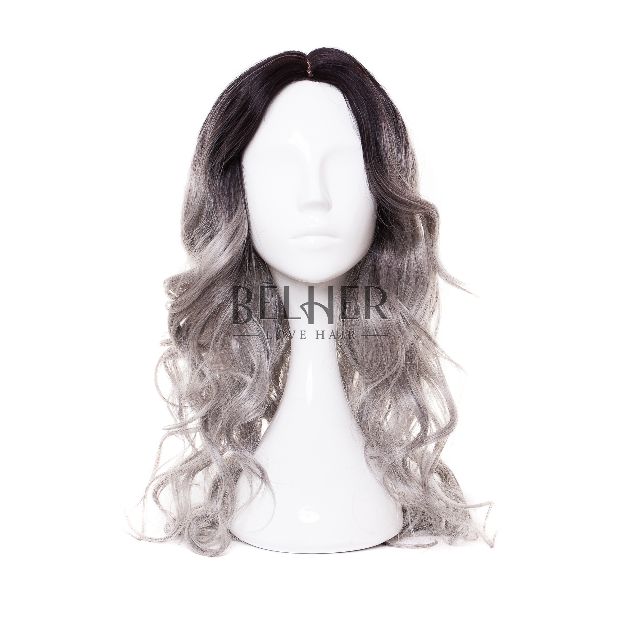 Peruca adora ombre gri