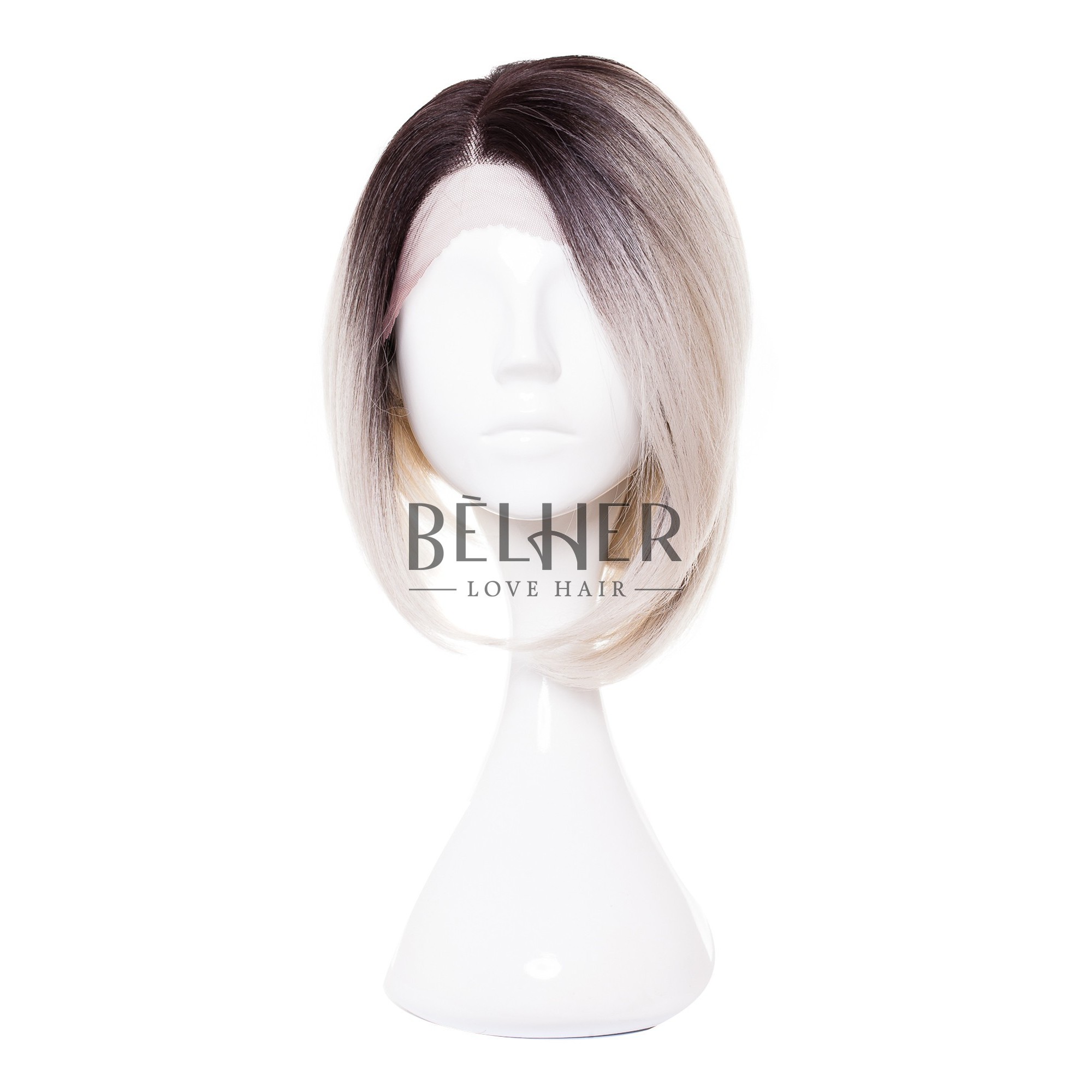Peruca paloma ombre blond silver