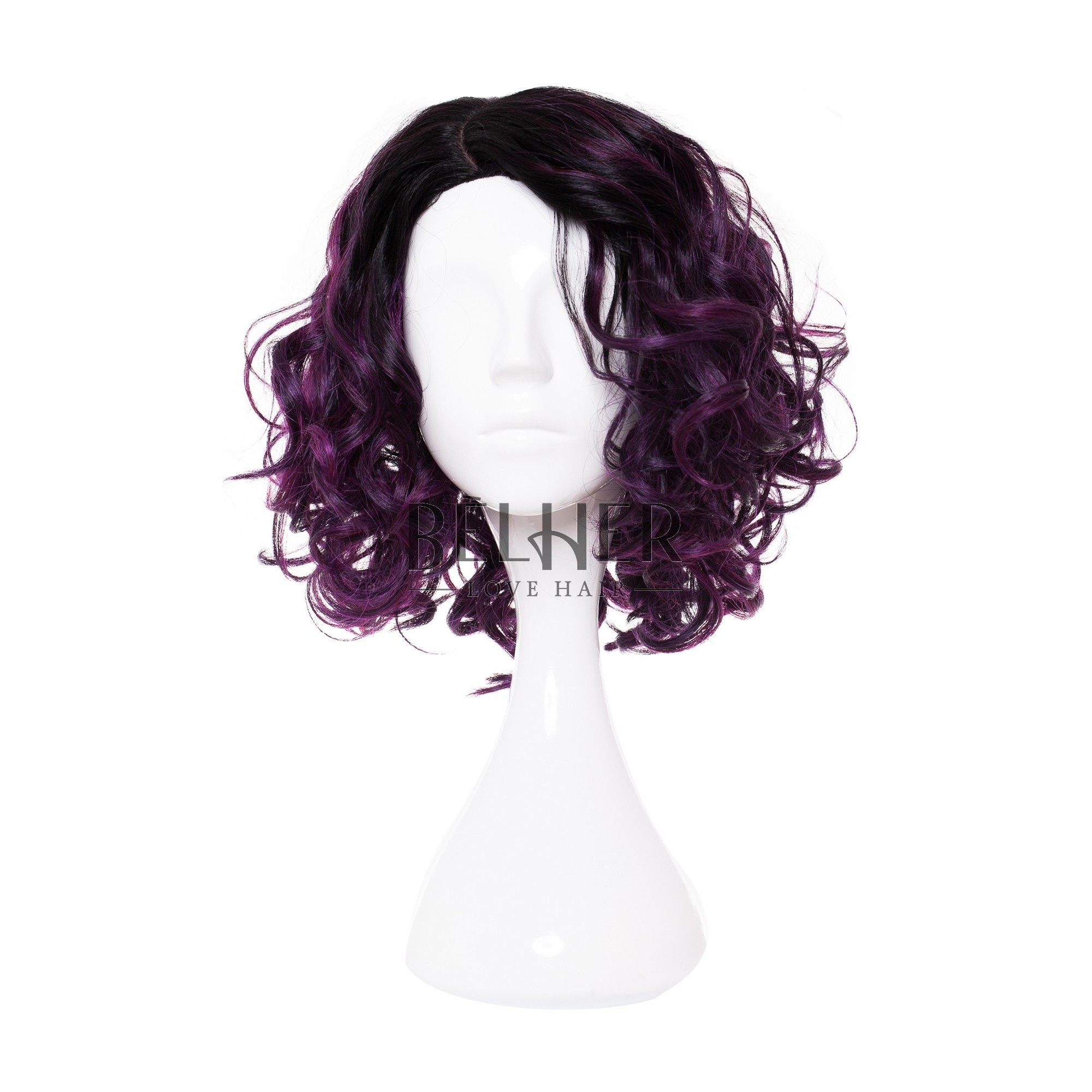 Peruca alice balayage violet