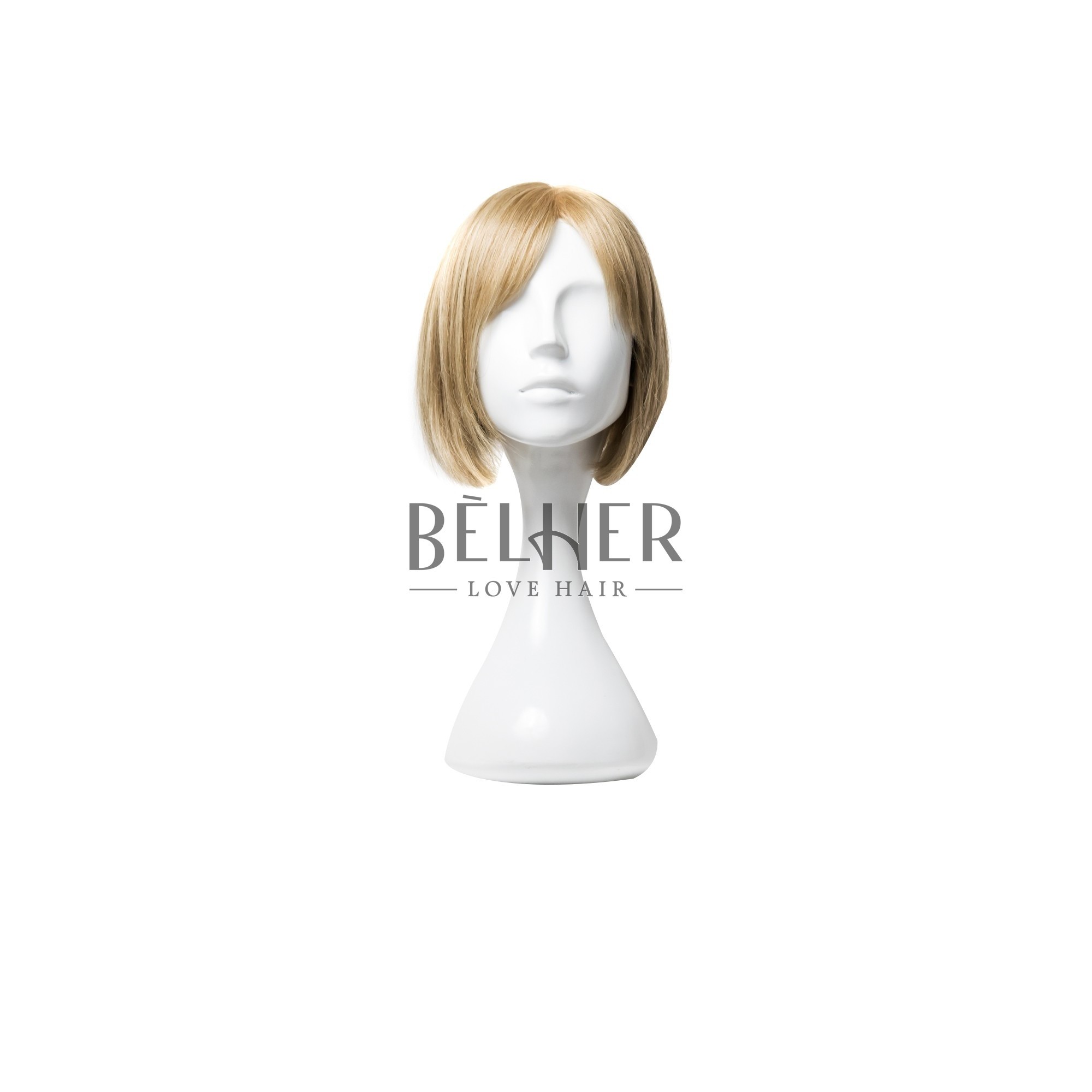 Peruca naturala perla blond auriu