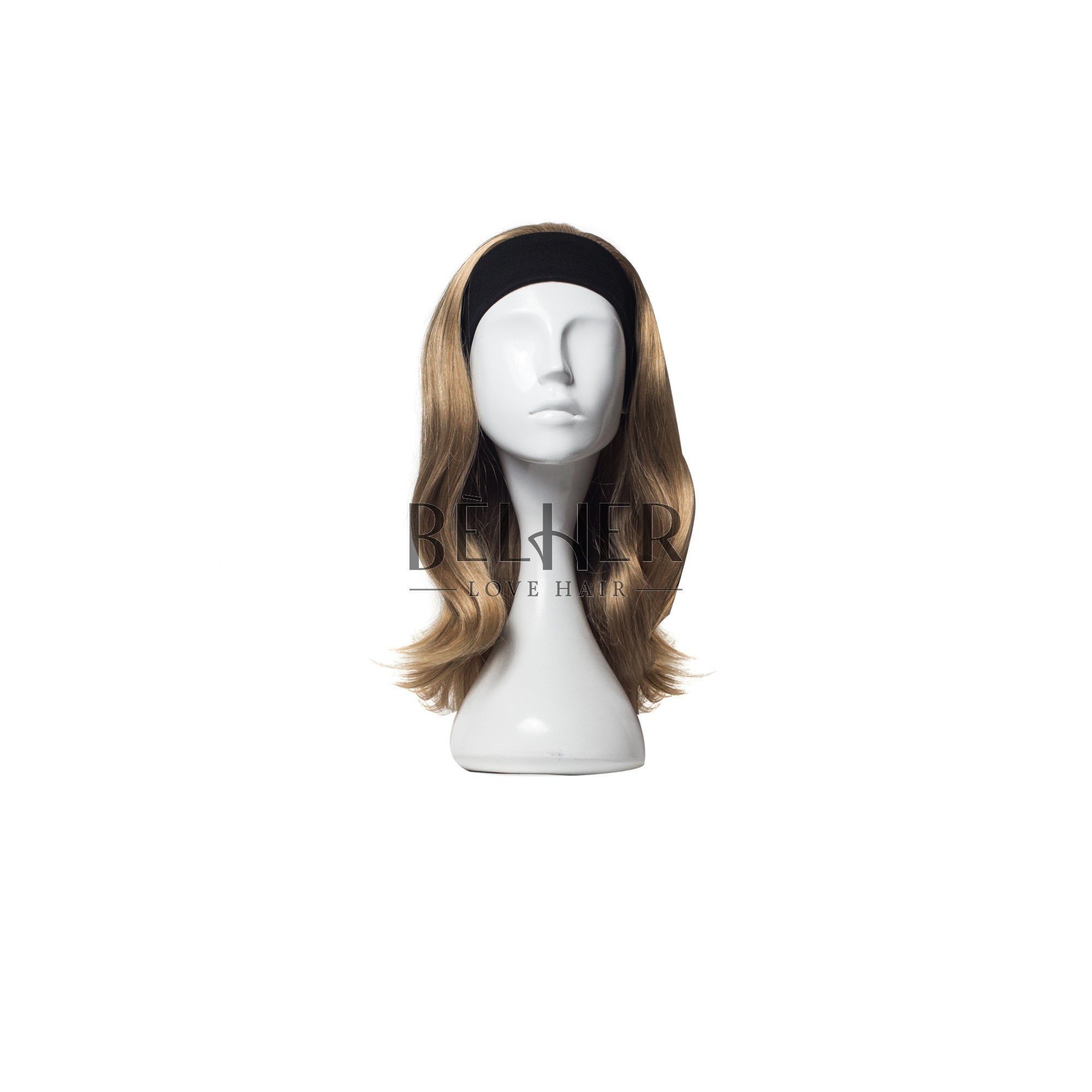 Peruca monaca blond miere