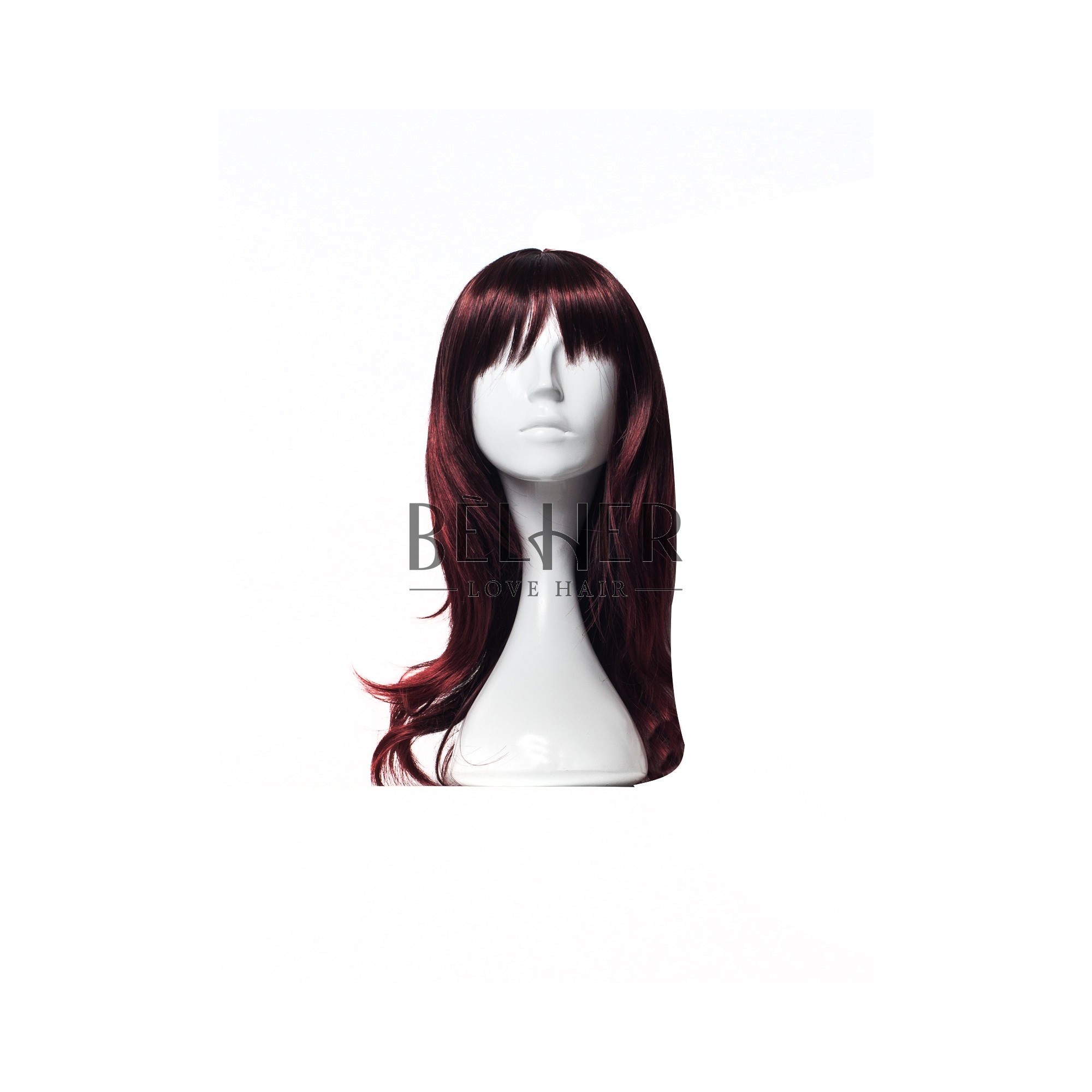 Peruca raisa mix negru rosu