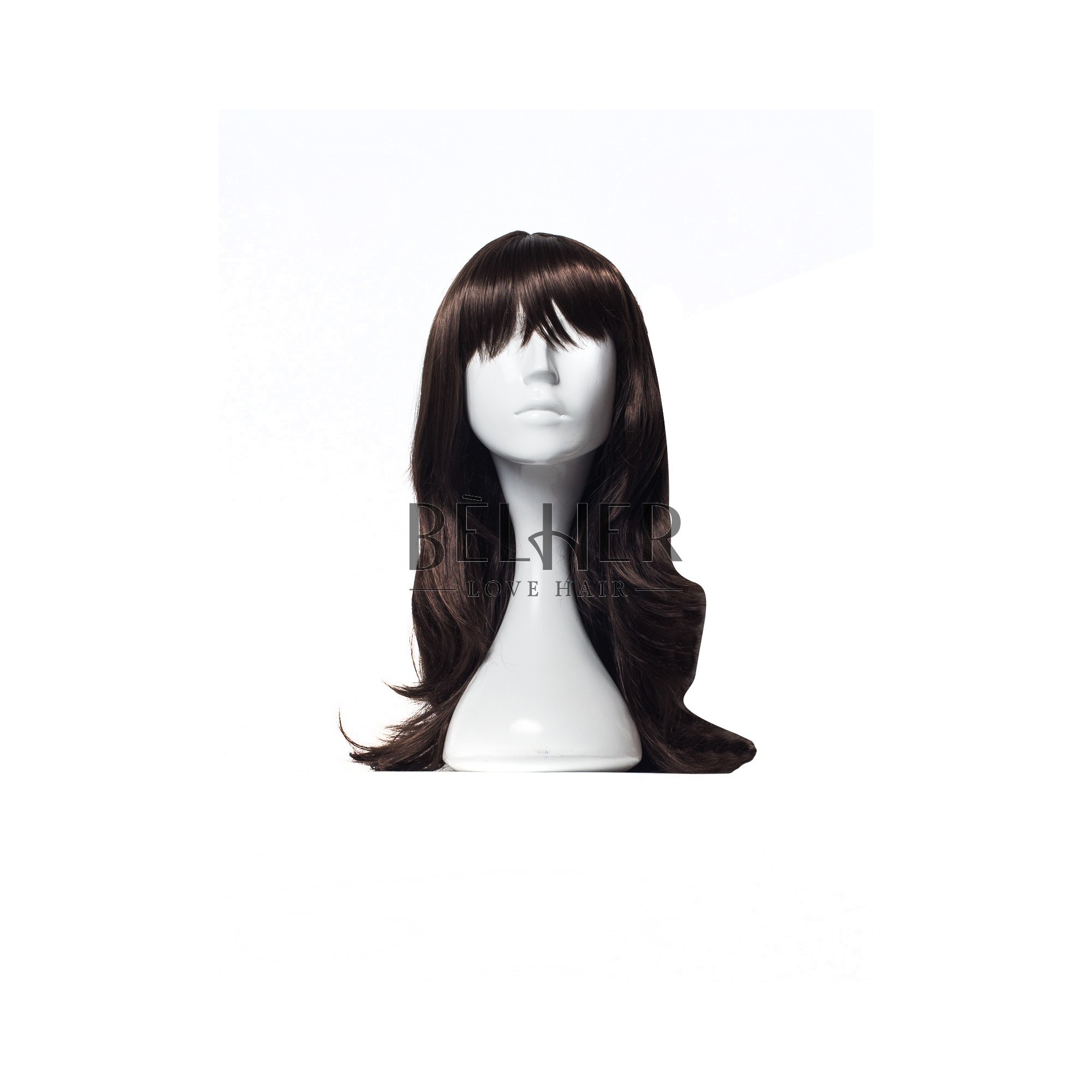 Peruca raisa saten inchis