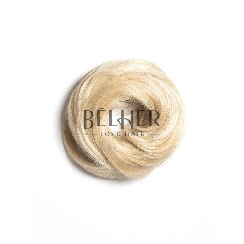 Blond Platinat Elastic Din Par