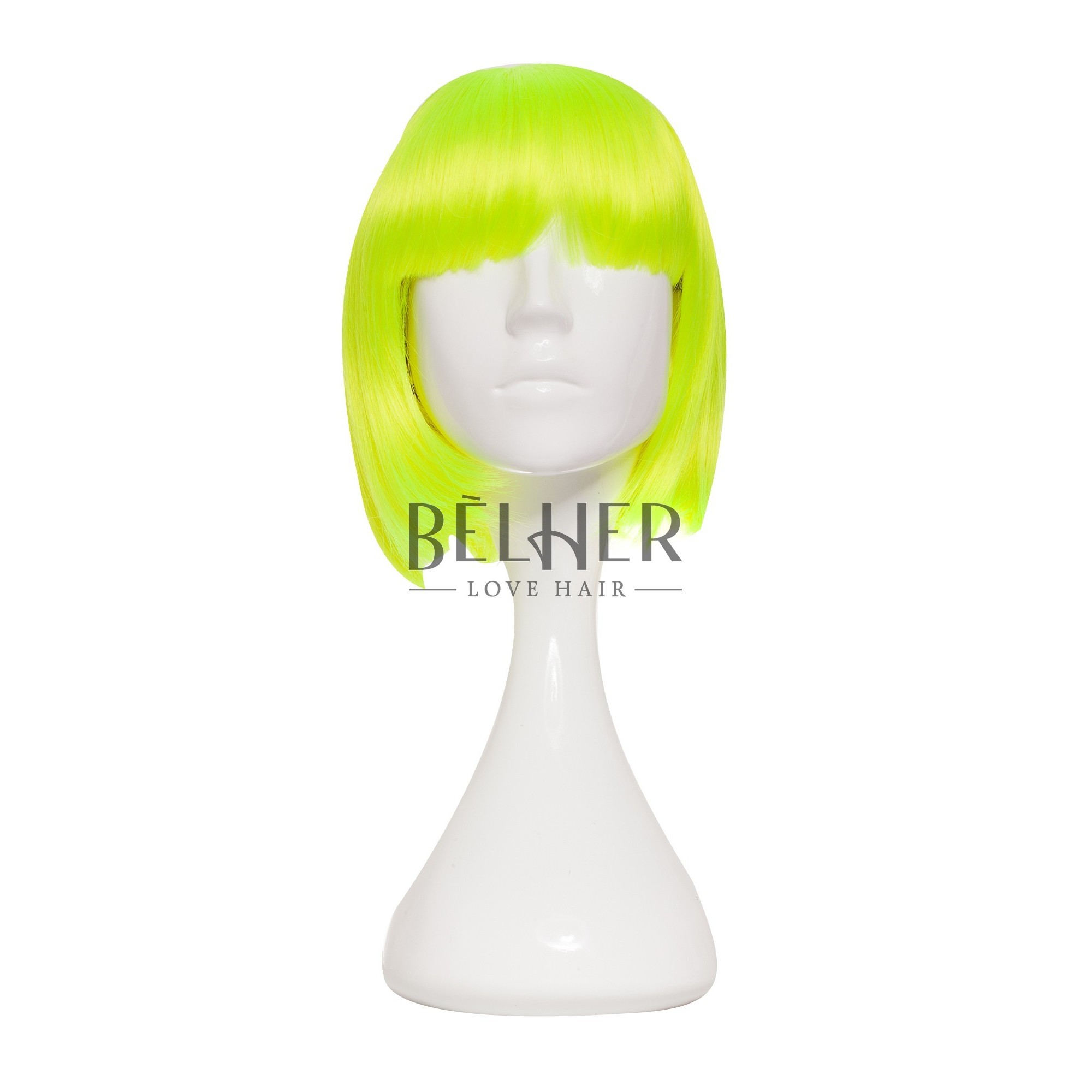 Peruca carla galben neon