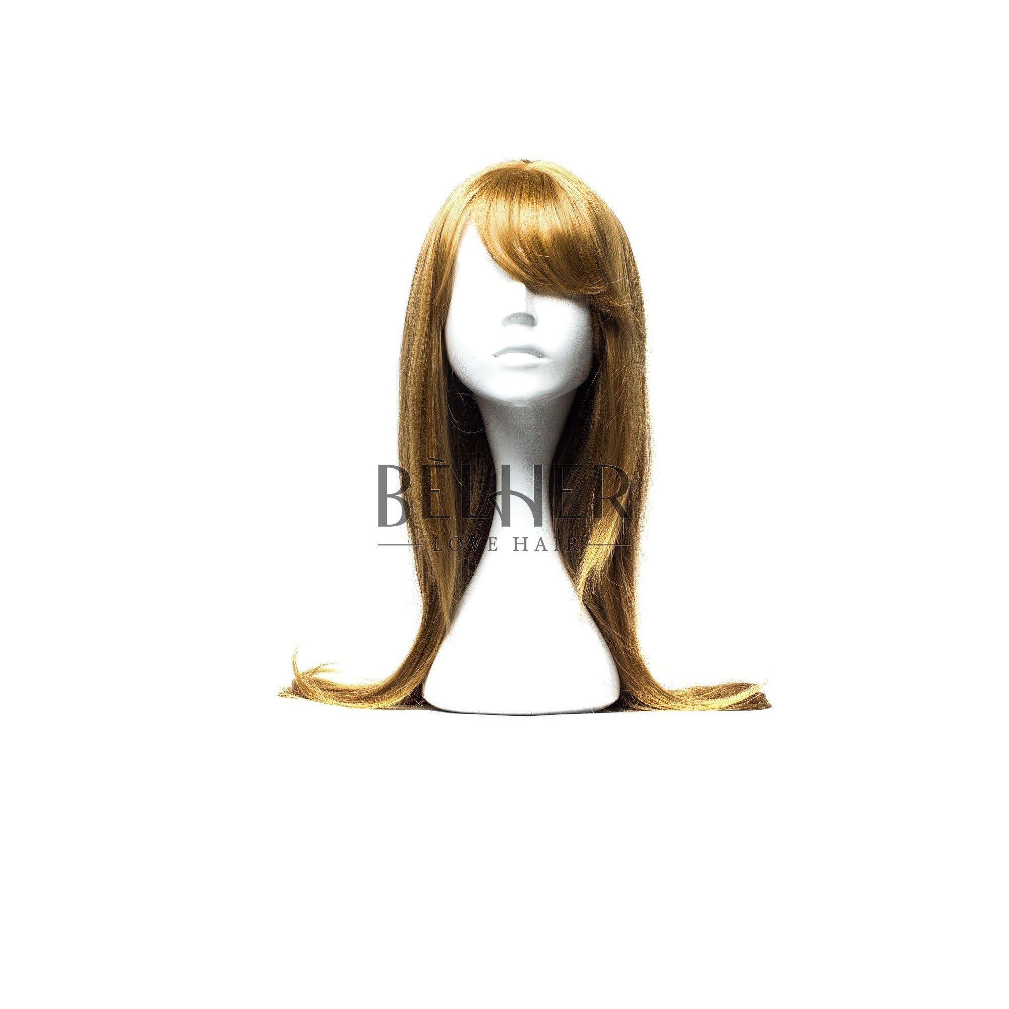 Peruca naturala elsa blond miere