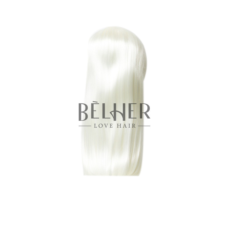 Blond Alb Peruca Partiala Clip-On Blond Alb Peruca Partiala Clip-On