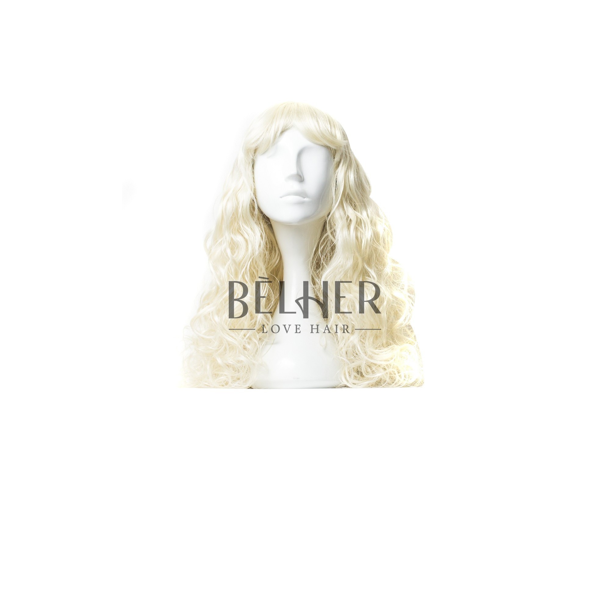Peruca mara blond deschis