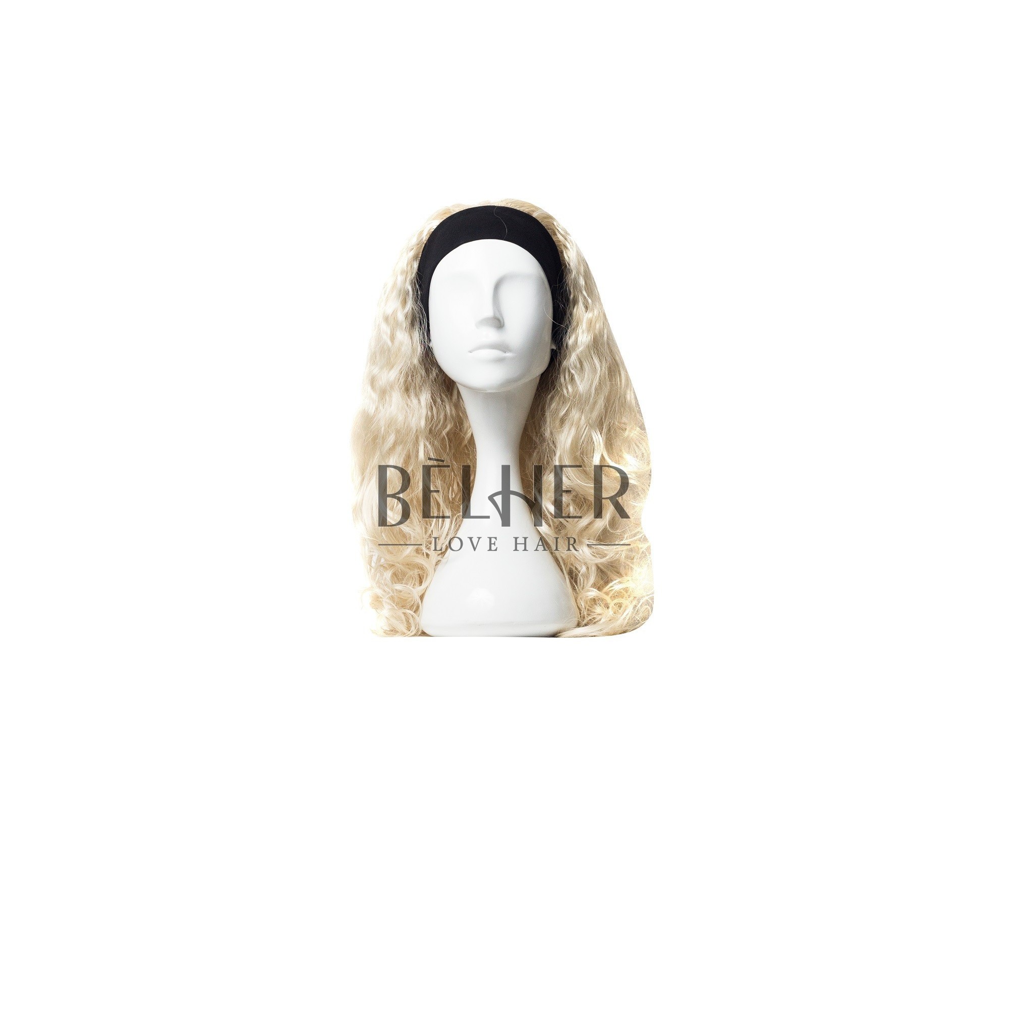 Peruca miha blond deschis