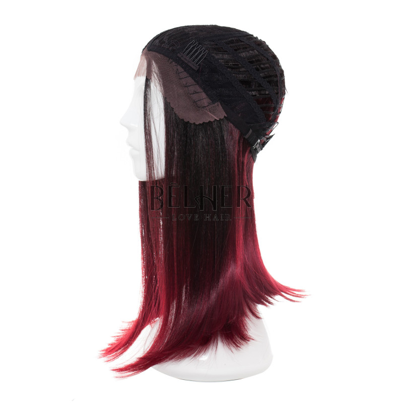 Peruca Raluca Ombre Burgundy Peruca Raluca Ombre Burgundy