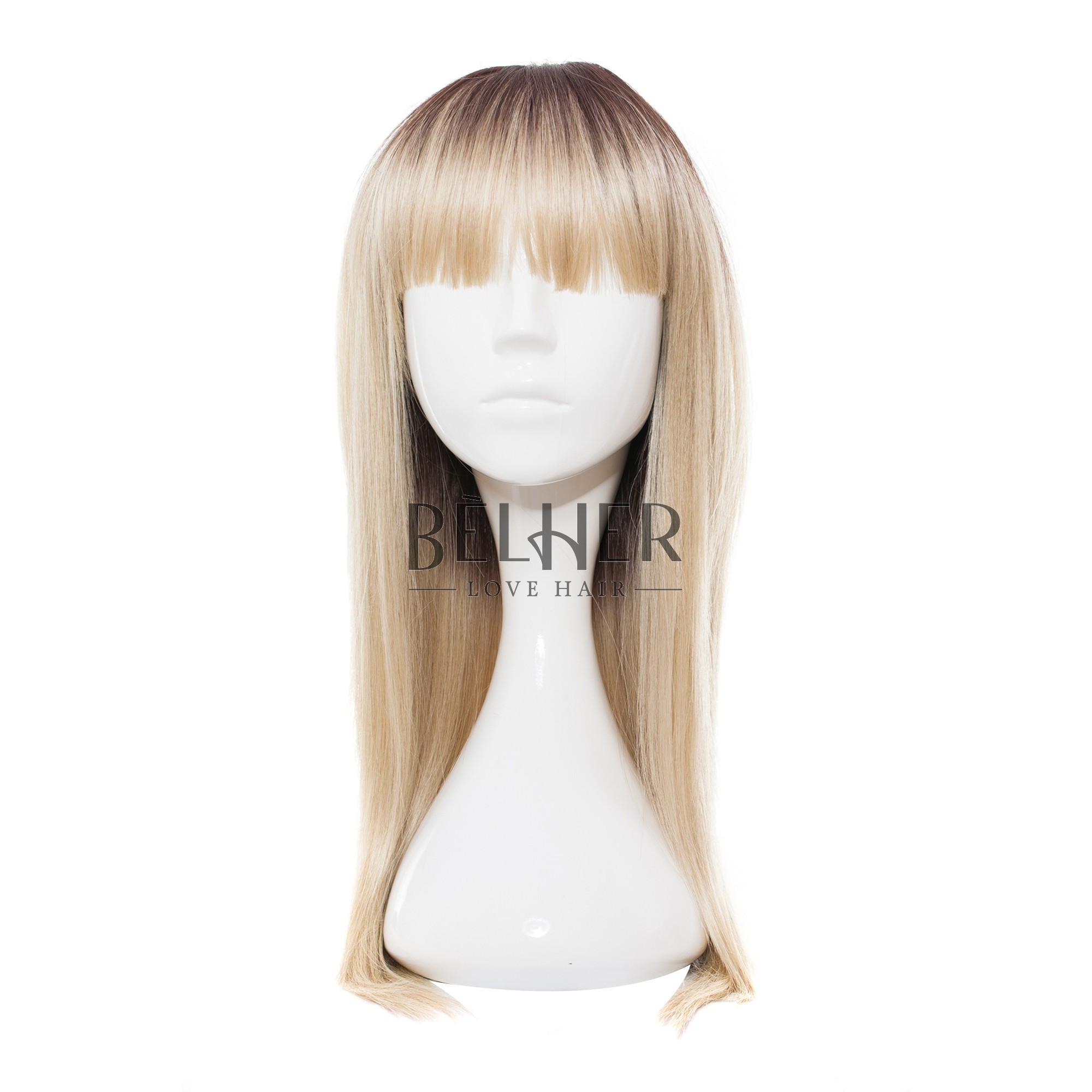 Peruca holly ombre blond deschis