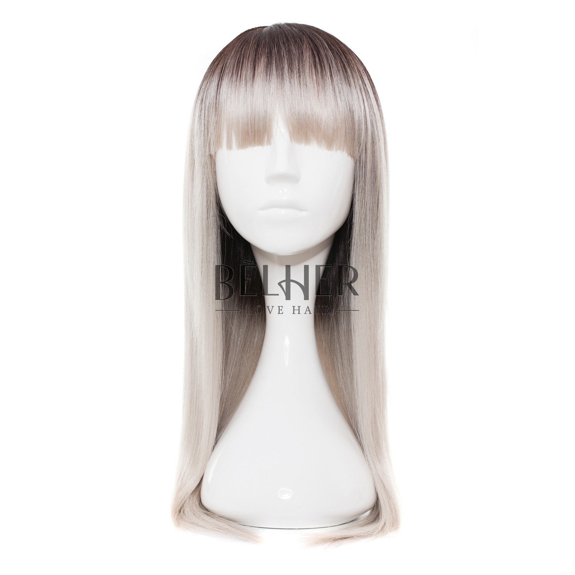 Peruca holly ombre blond platinat