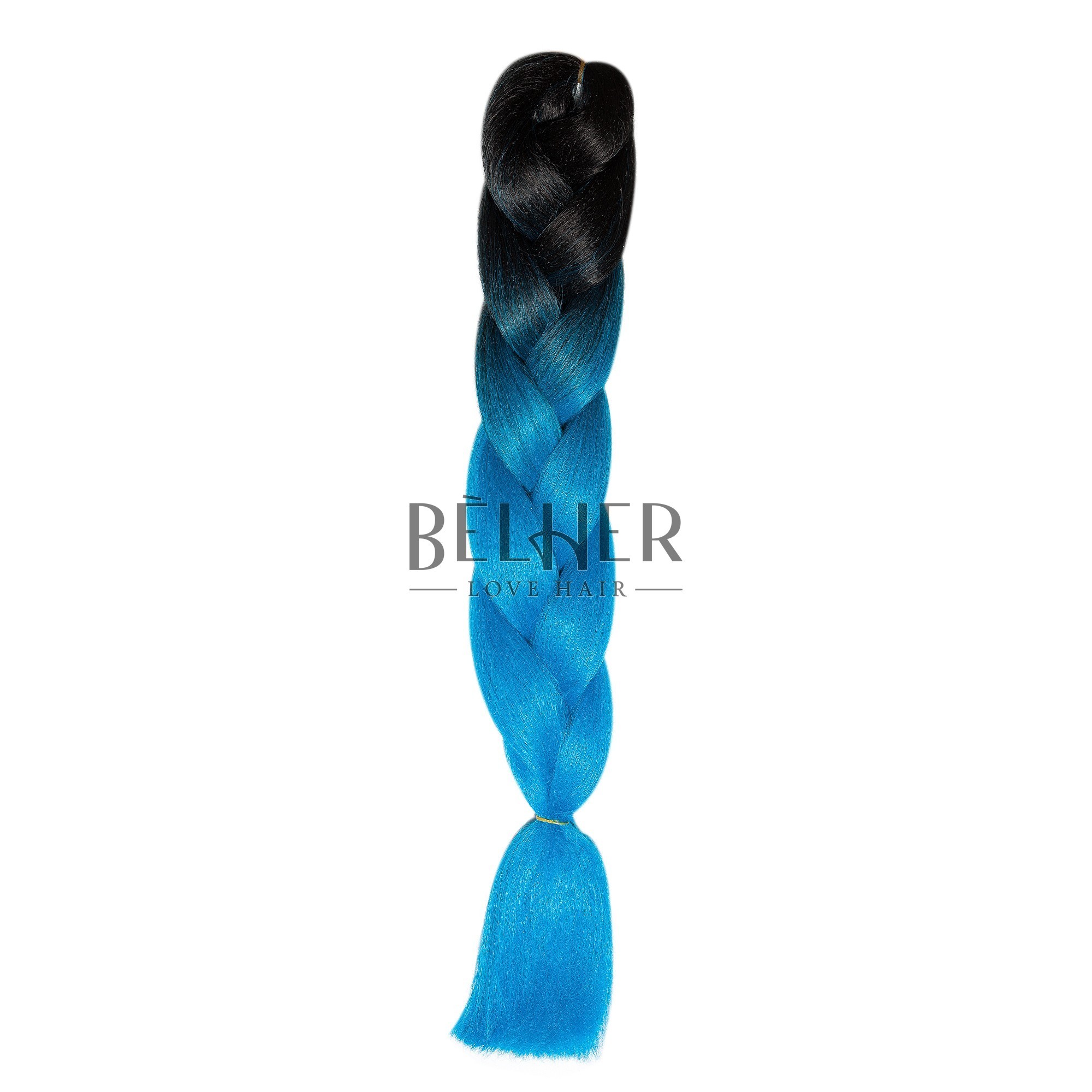 Par jumbo ombre albastru