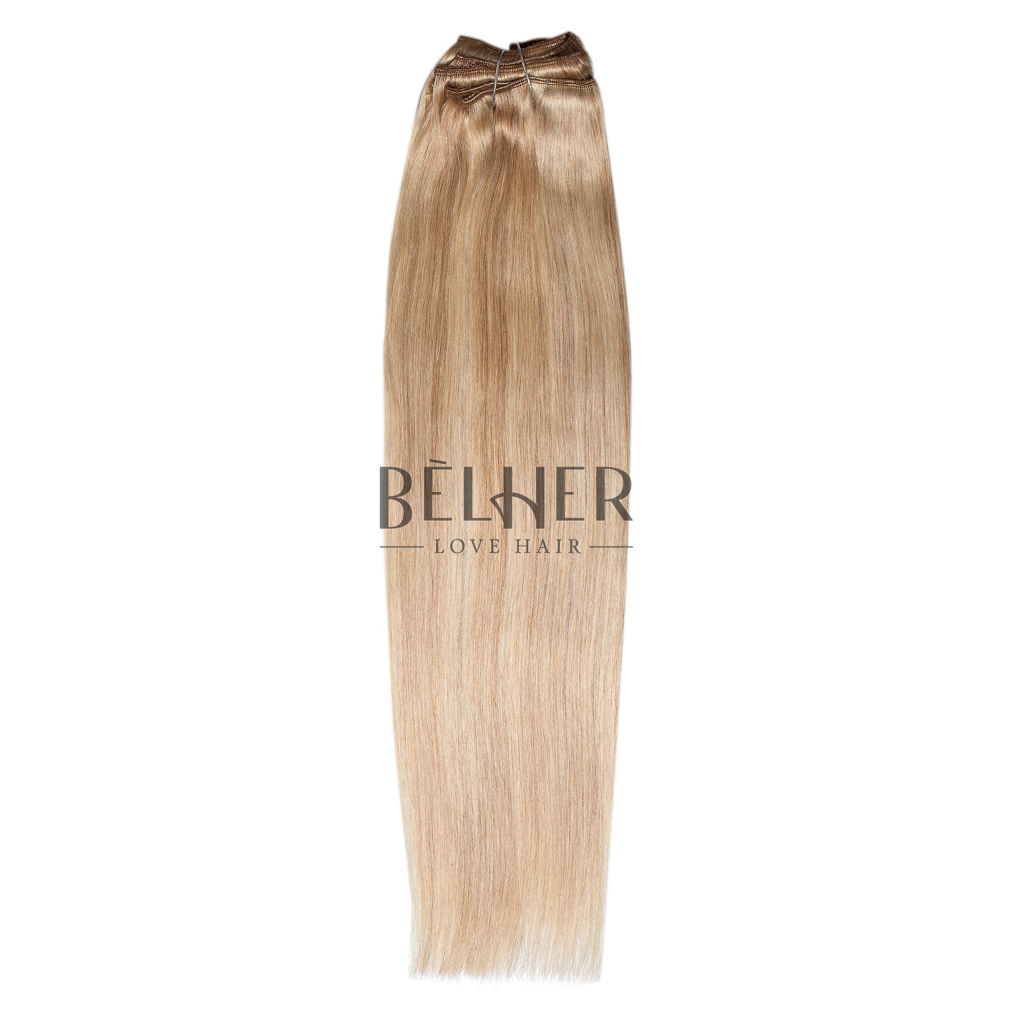 Extensii Clip-On Deluxe Mix Blond Cenusiu