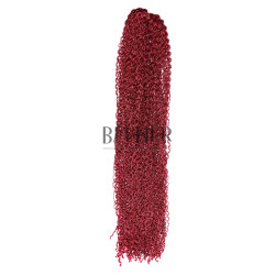 Par Curly  Burgundy