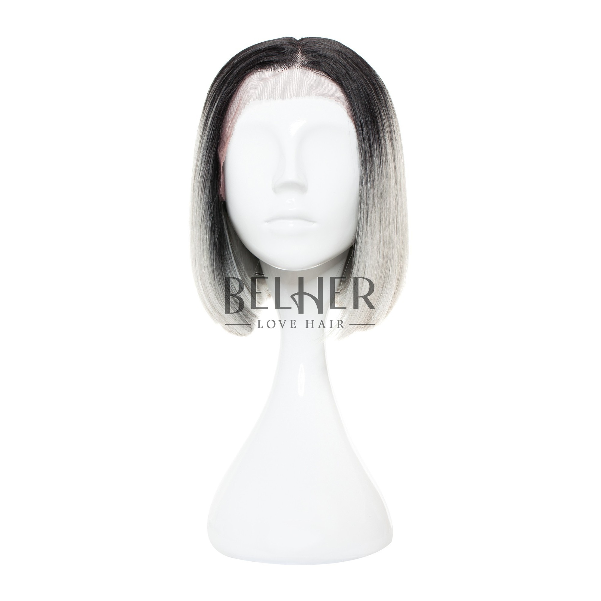 Peruca celine ombre silver